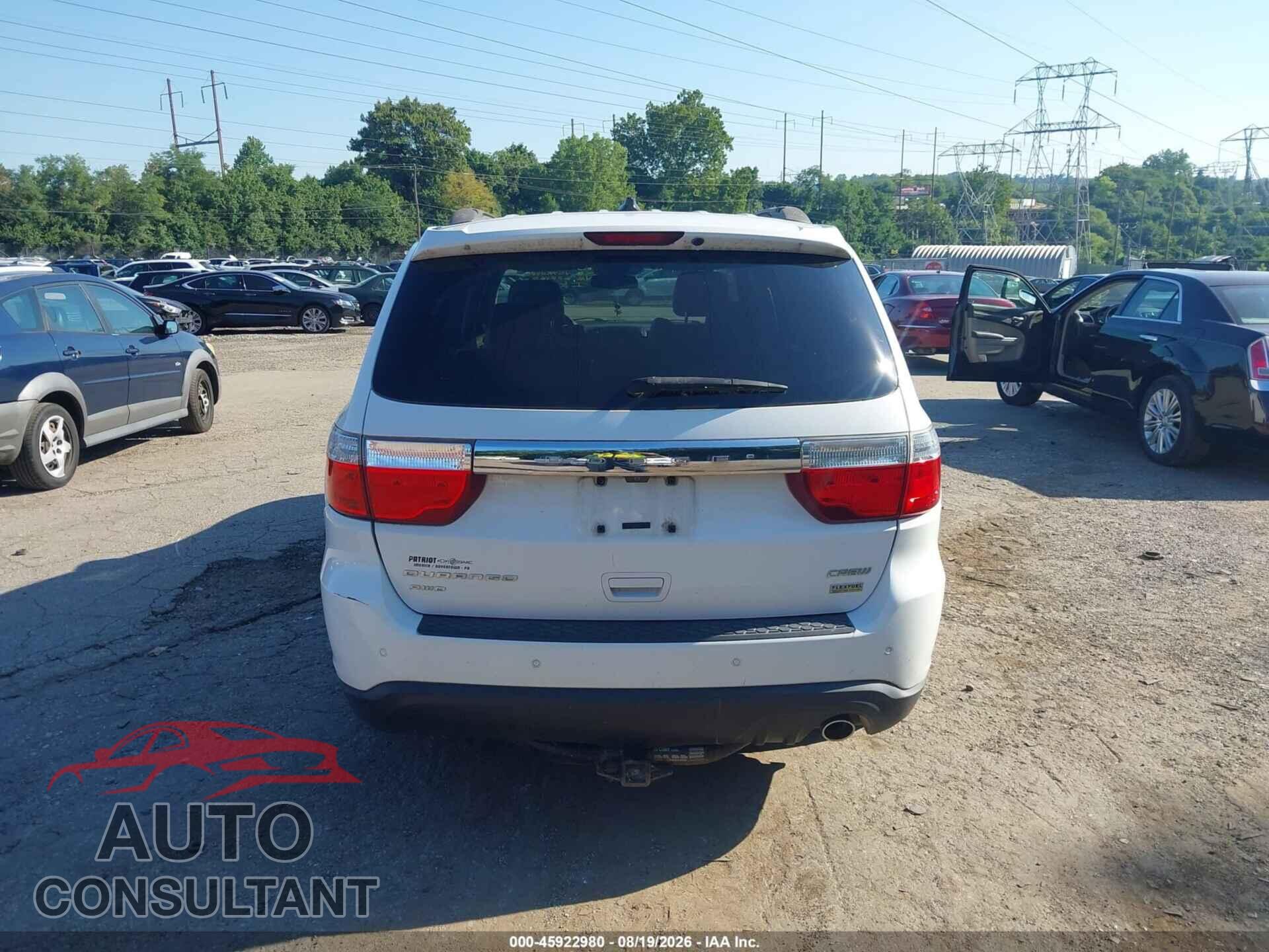 DODGE DURANGO 2013 - 1C4RDJDG7DC677463
