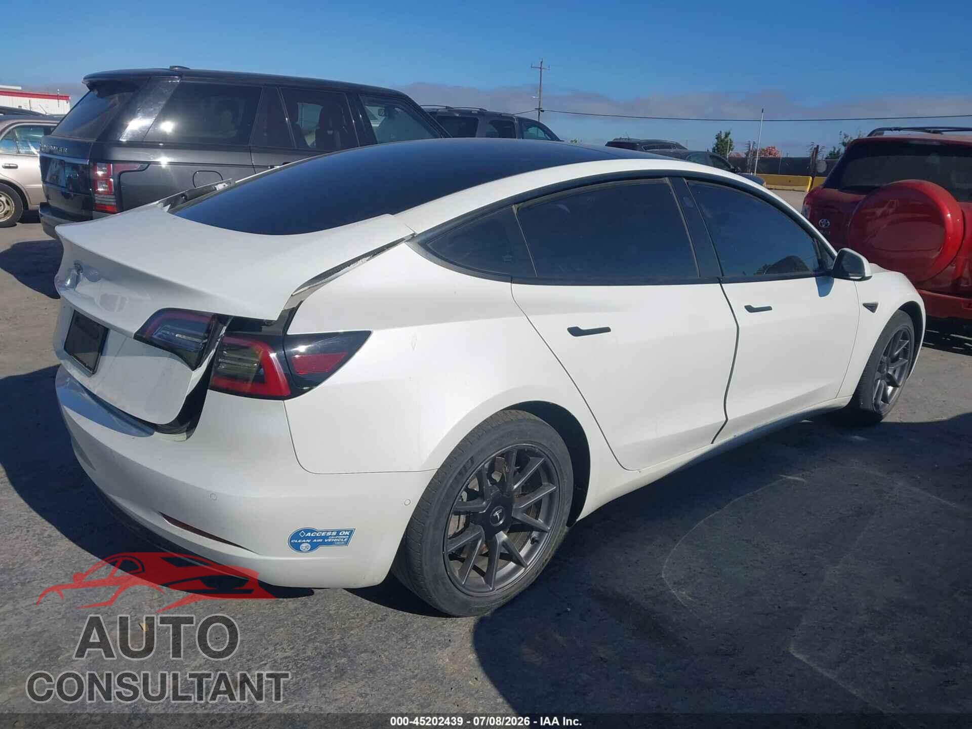 TESLA MODEL 3 2021 - 5YJ3E1EA1MF002756