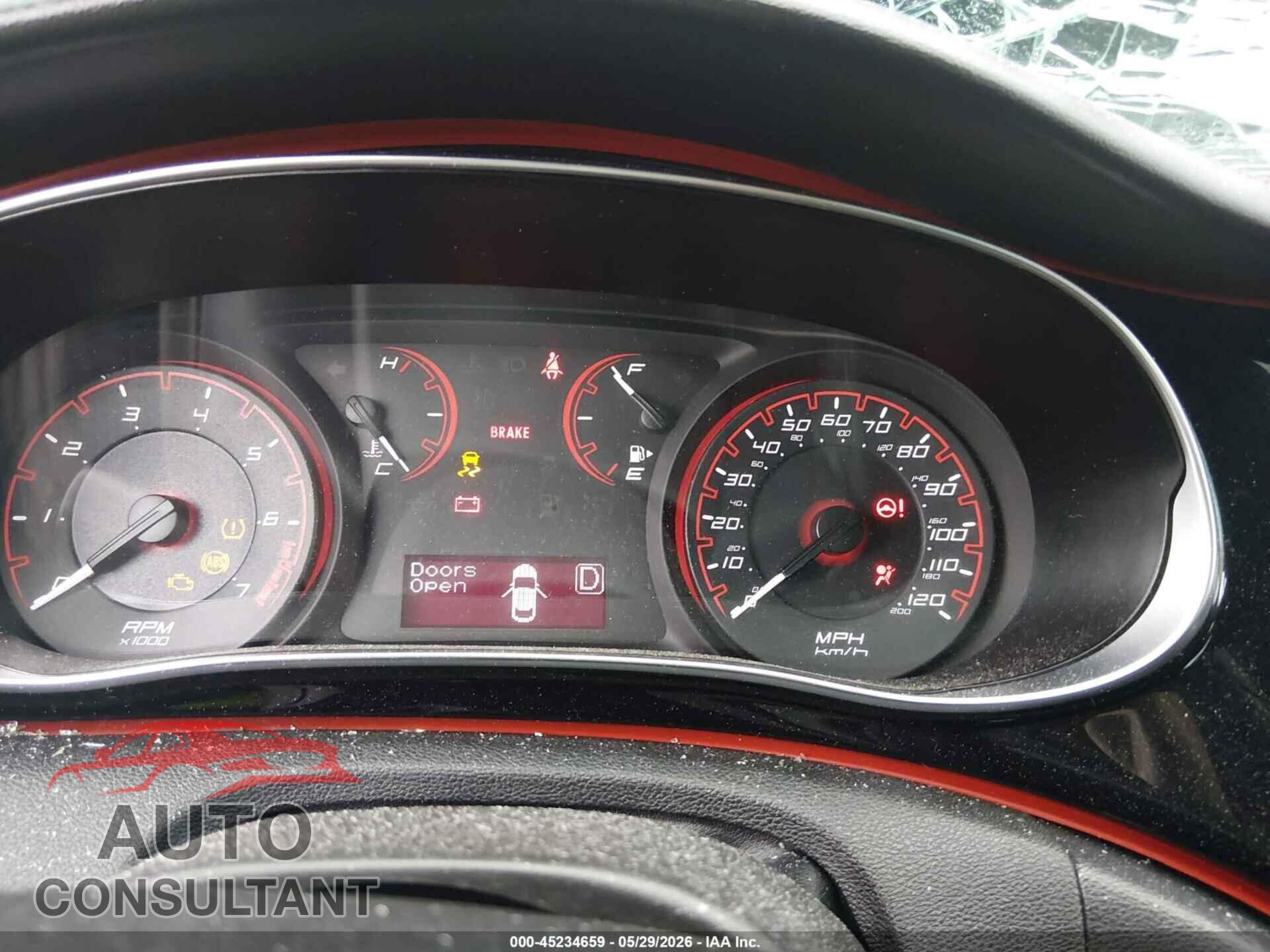 DODGE DART 2015 - 1C3CDFBB8FD278802