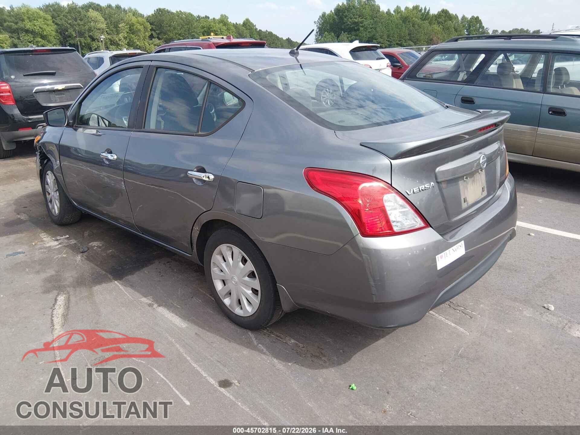 NISSAN VERSA 2017 - 3N1CN7AP3HL854436