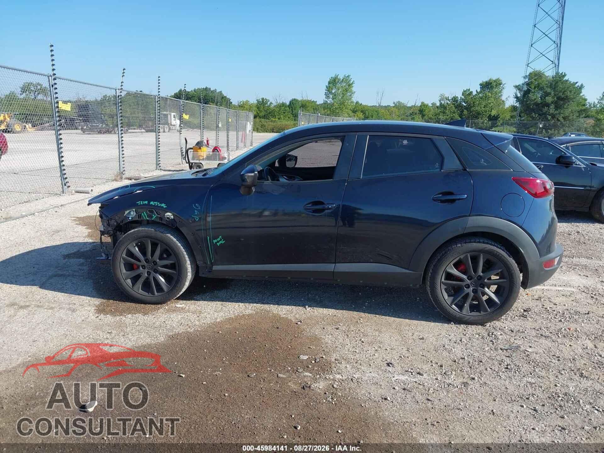 MAZDA CX-3 2017 - JM1DKFC72H0145544
