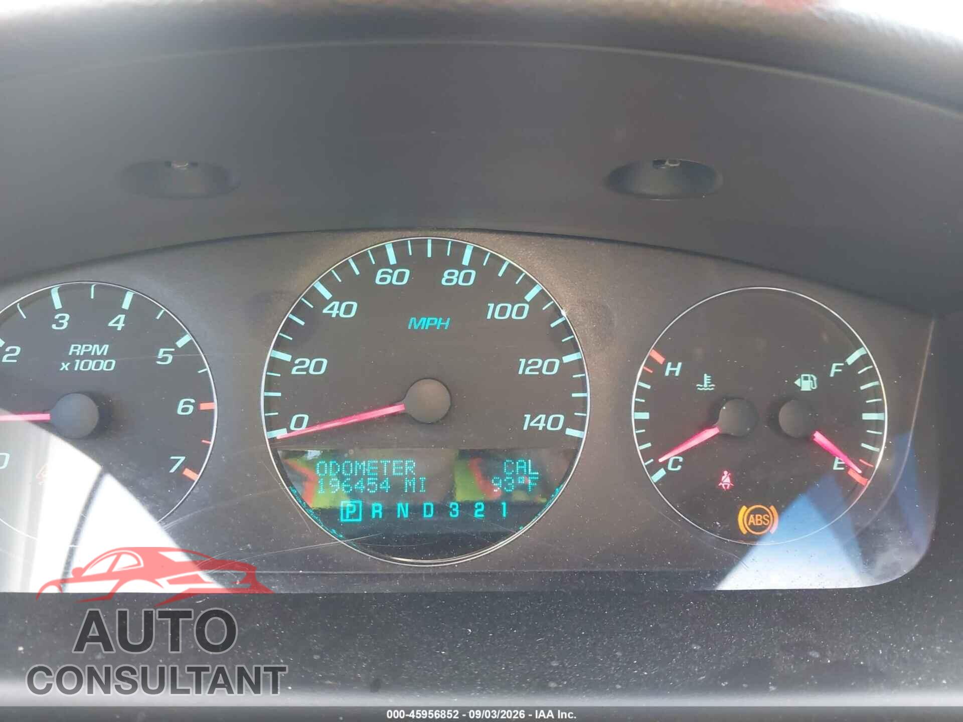 CHEVROLET IMPALA 2011 - 2G1WC5EM9B1189385