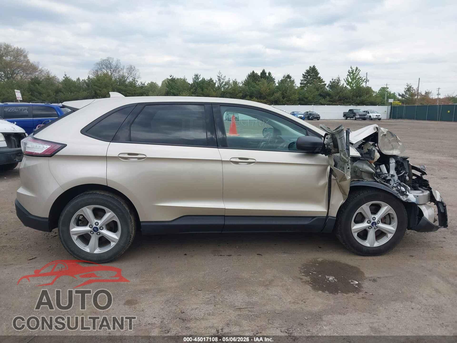 FORD EDGE 2017 - 2FMPK4G95HBB78741