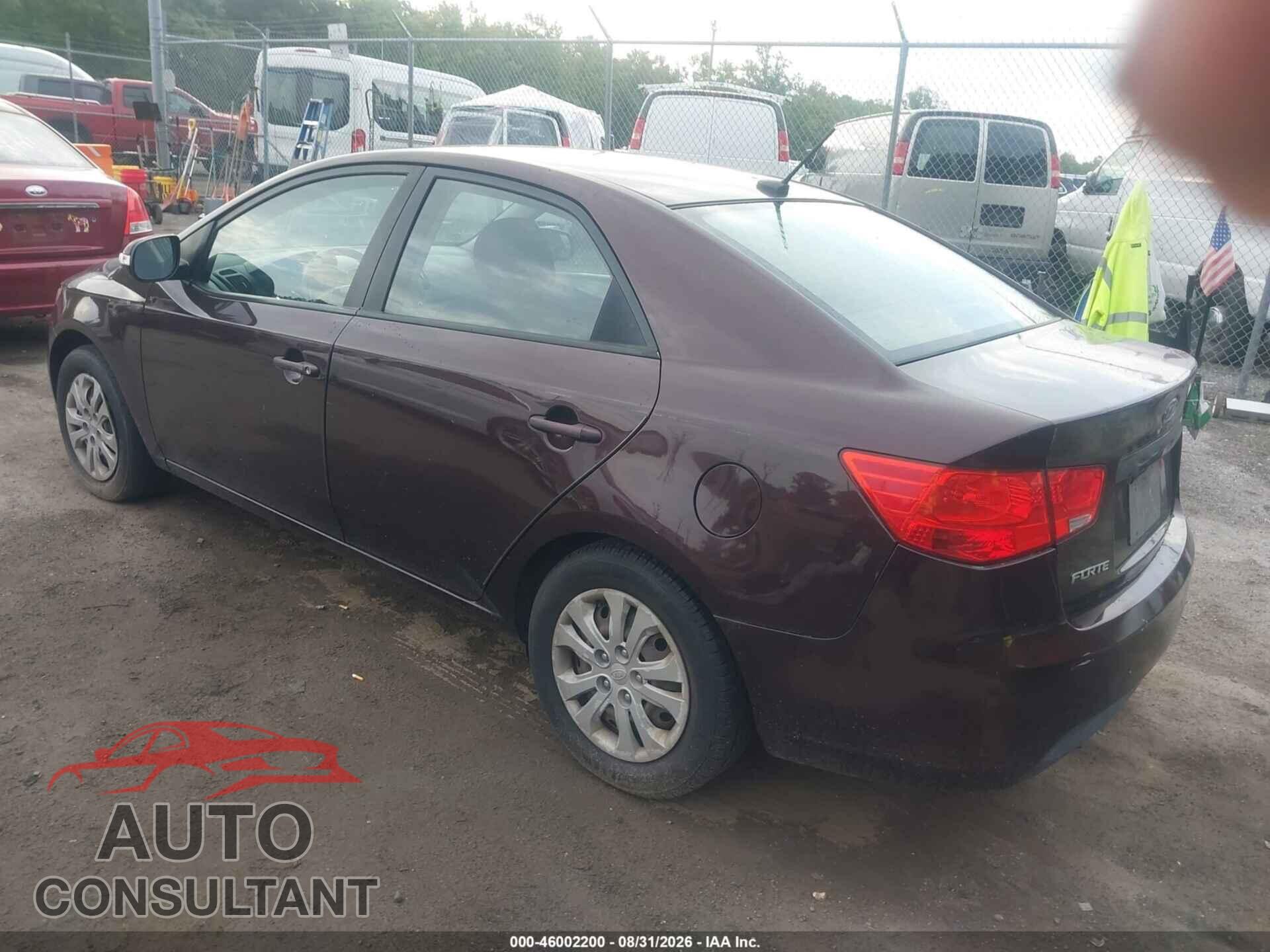 KIA FORTE 2010 - KNAFU4A28A5302658