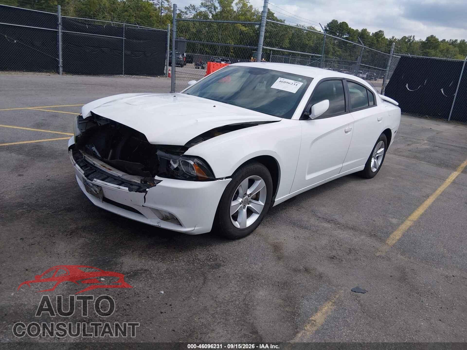DODGE CHARGER 2012 - 2C3CDXBG5CH139775