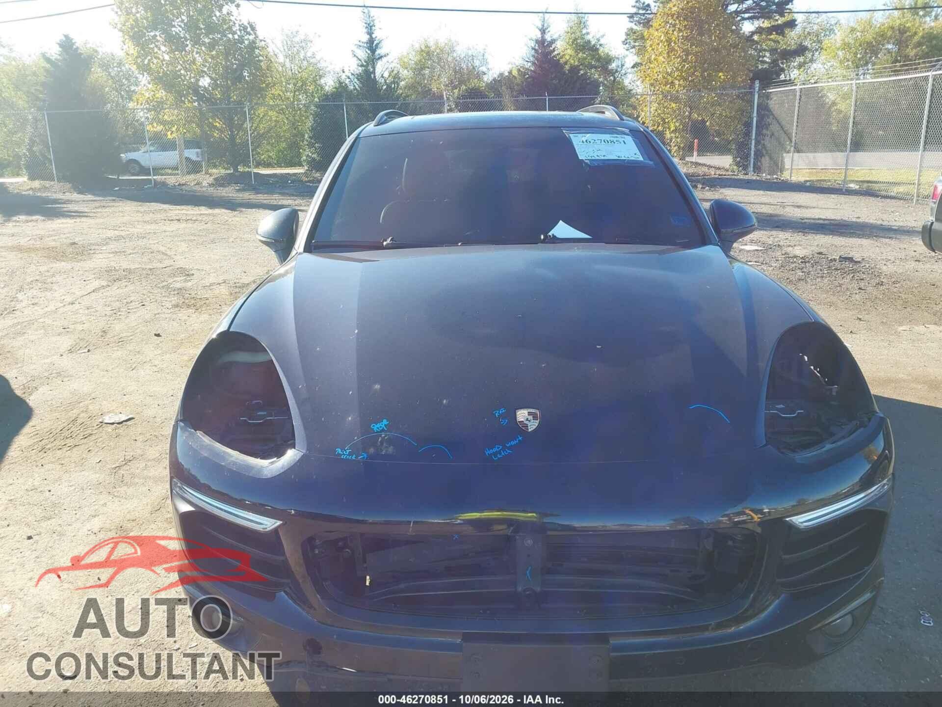 PORSCHE CAYENNE 2016 - WP1AA2A20GKA14264