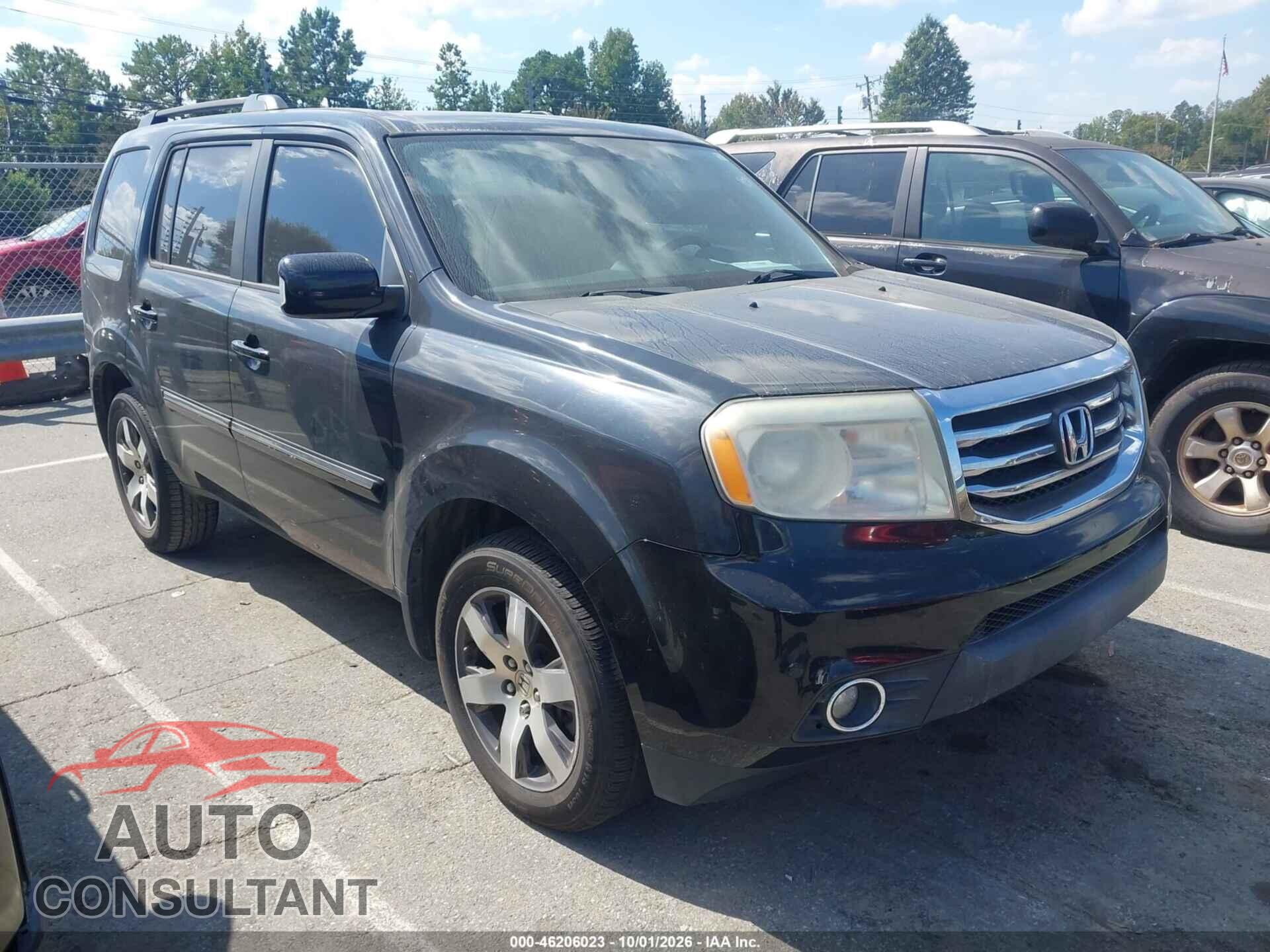 HONDA PILOT 2013 - 5FNYF3H92DB007142