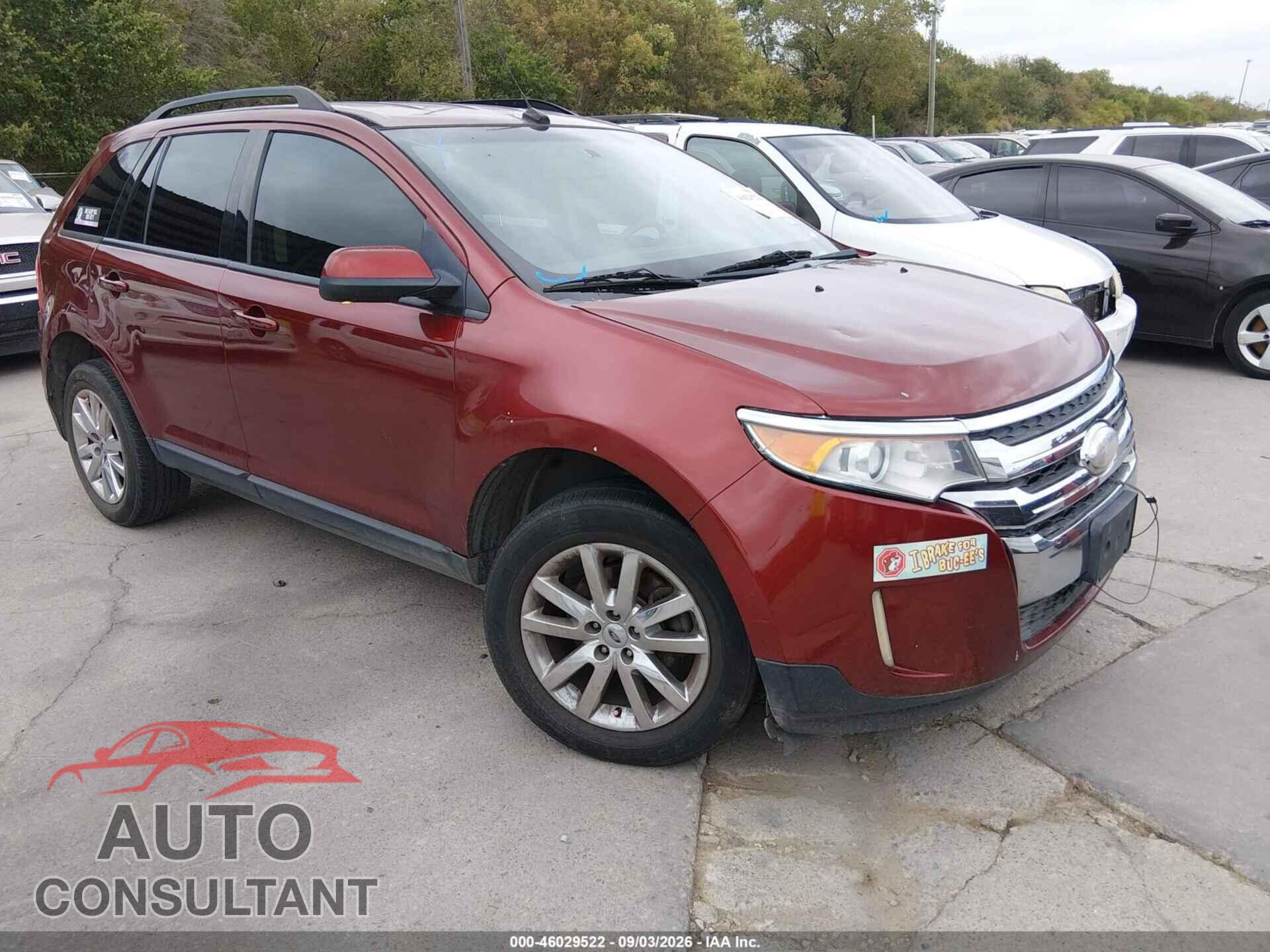 FORD EDGE 2014 - 2FMDK3JC2EBA10245