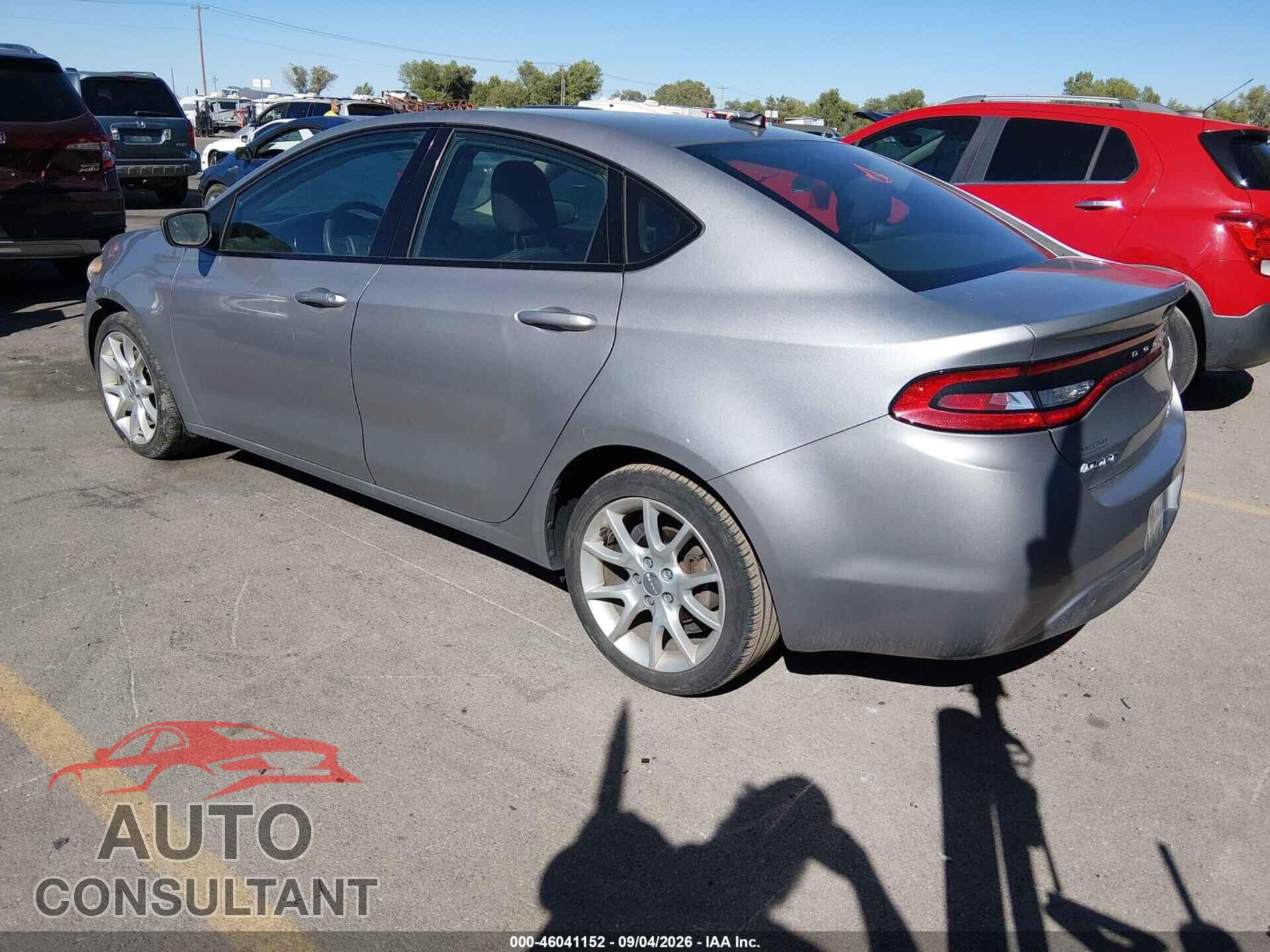 DODGE DART 2014 - 1C3CDFBB7ED738255
