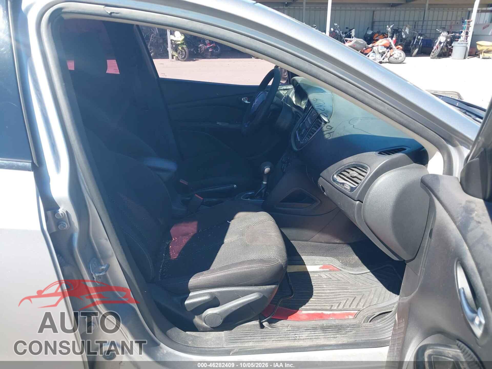 DODGE DART 2015 - 1C3CDFBB8FD158692