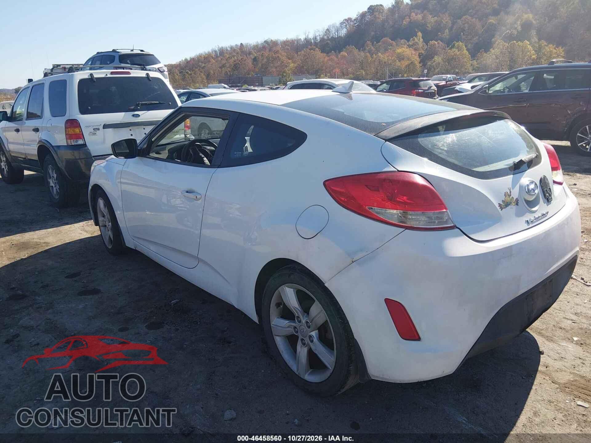 HYUNDAI VELOSTER 2013 - KMHTC6AD5DU096355