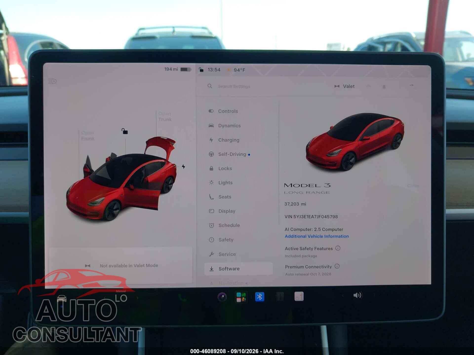TESLA MODEL 3 2018 - 5YJ3E1EA7JF045798