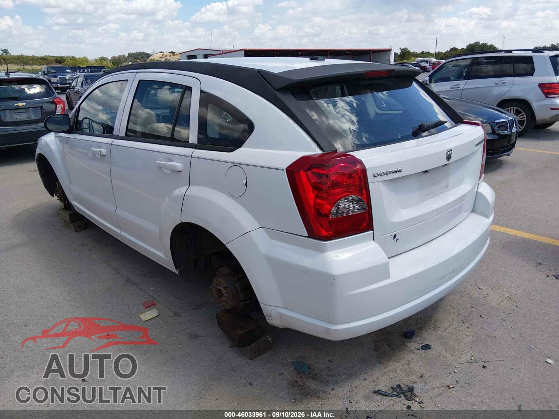 DODGE CALIBER 2012 - 1C3CDWDAXCD508274