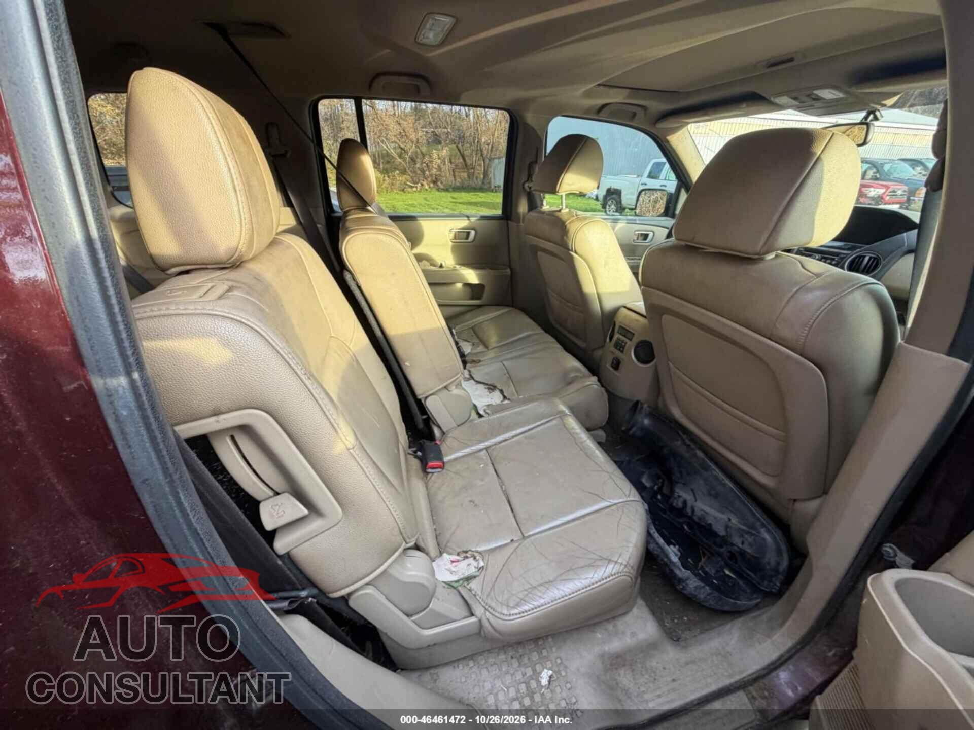 HONDA PILOT 2013 - 5FNYF4H50DB020295
