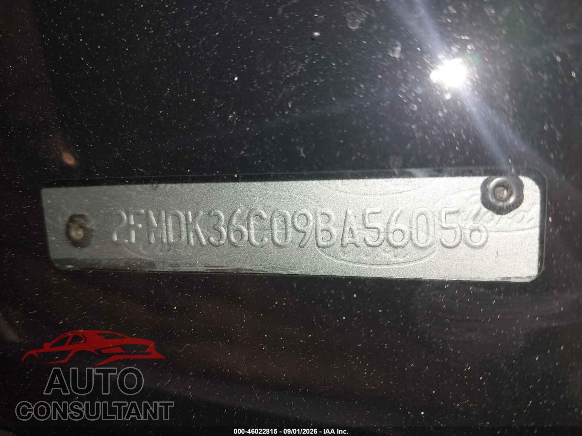 FORD EDGE 2009 - 2FMDK36C09BA56056