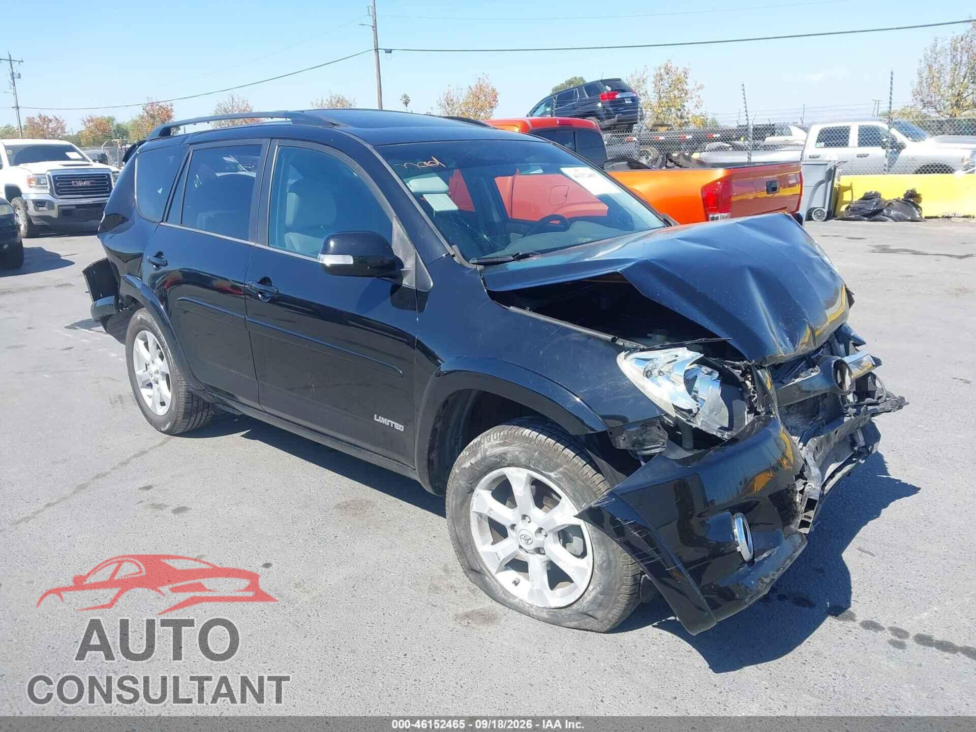 TOYOTA RAV4 2012 - 2T3DK4DV7CW068207