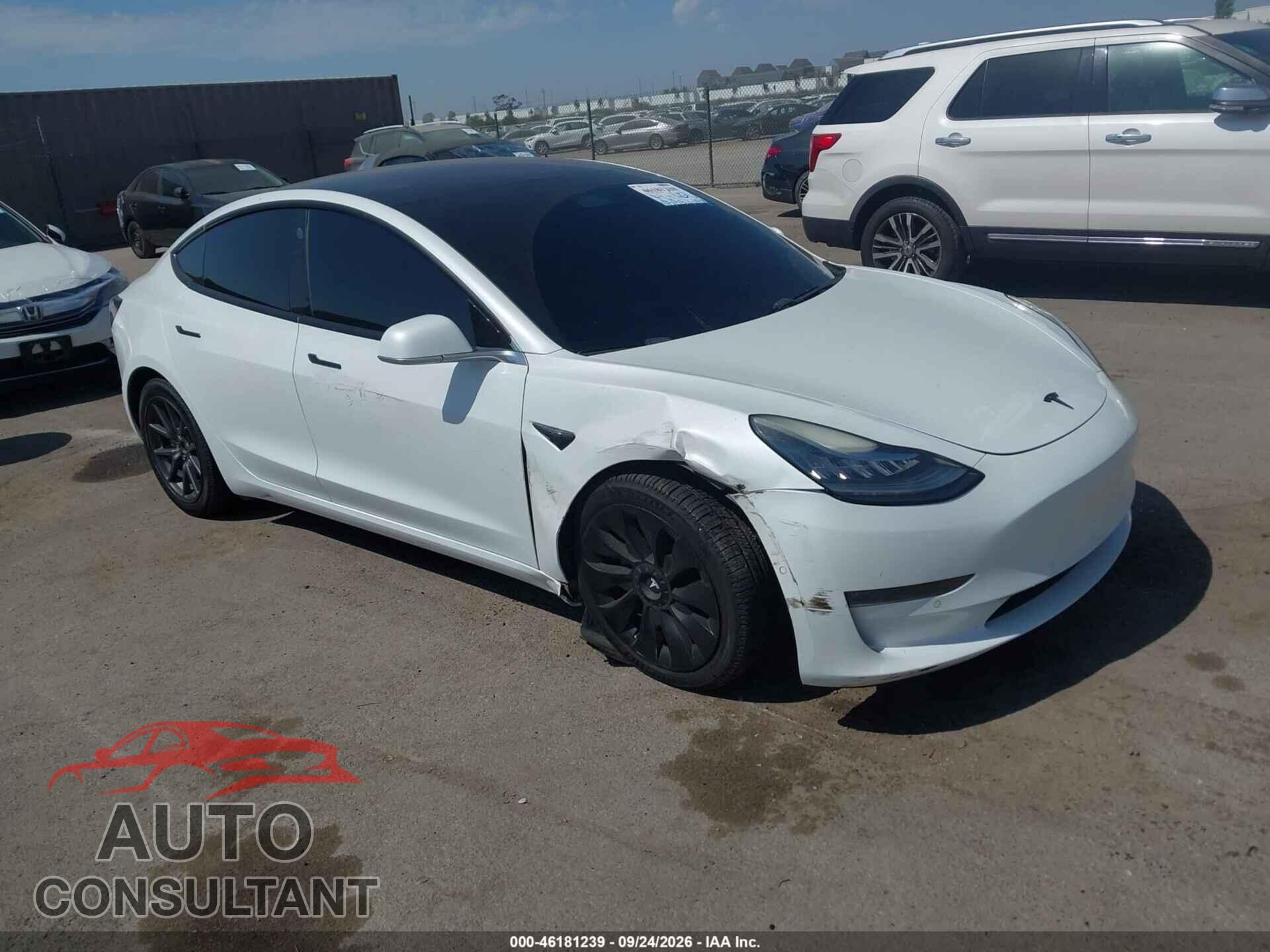 TESLA MODEL 3 2018 - 5YJ3E1EA5JF052037