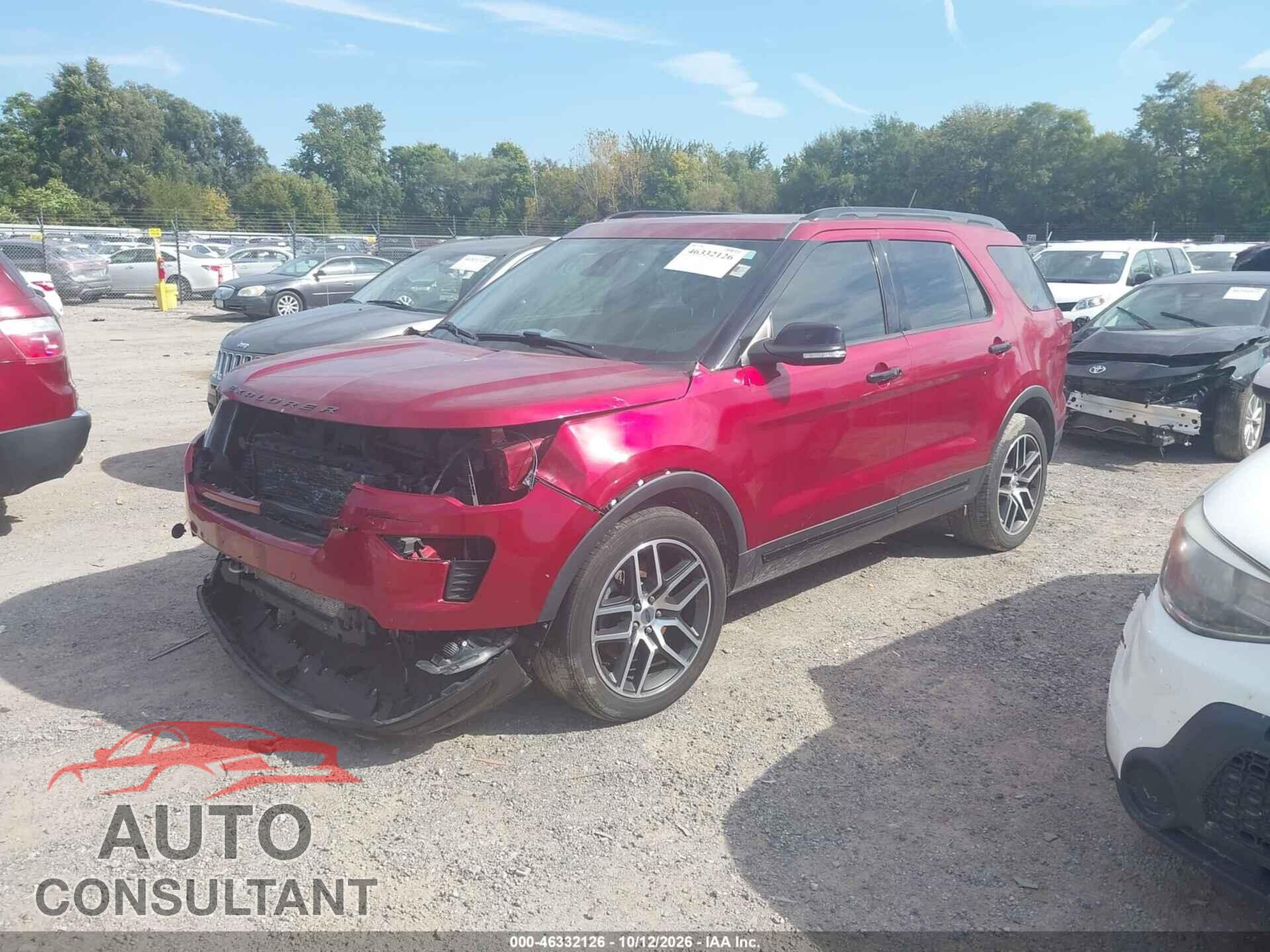 FORD EXPLORER 2018 - 1FM5K8GT8JGB66012