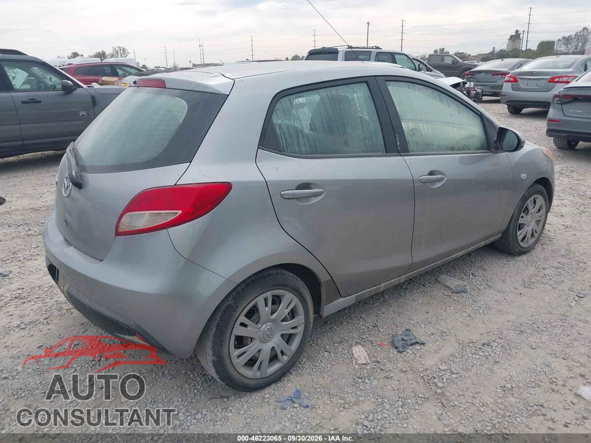 MAZDA MAZDA2 2011 - JM1DE1HY9B0103469