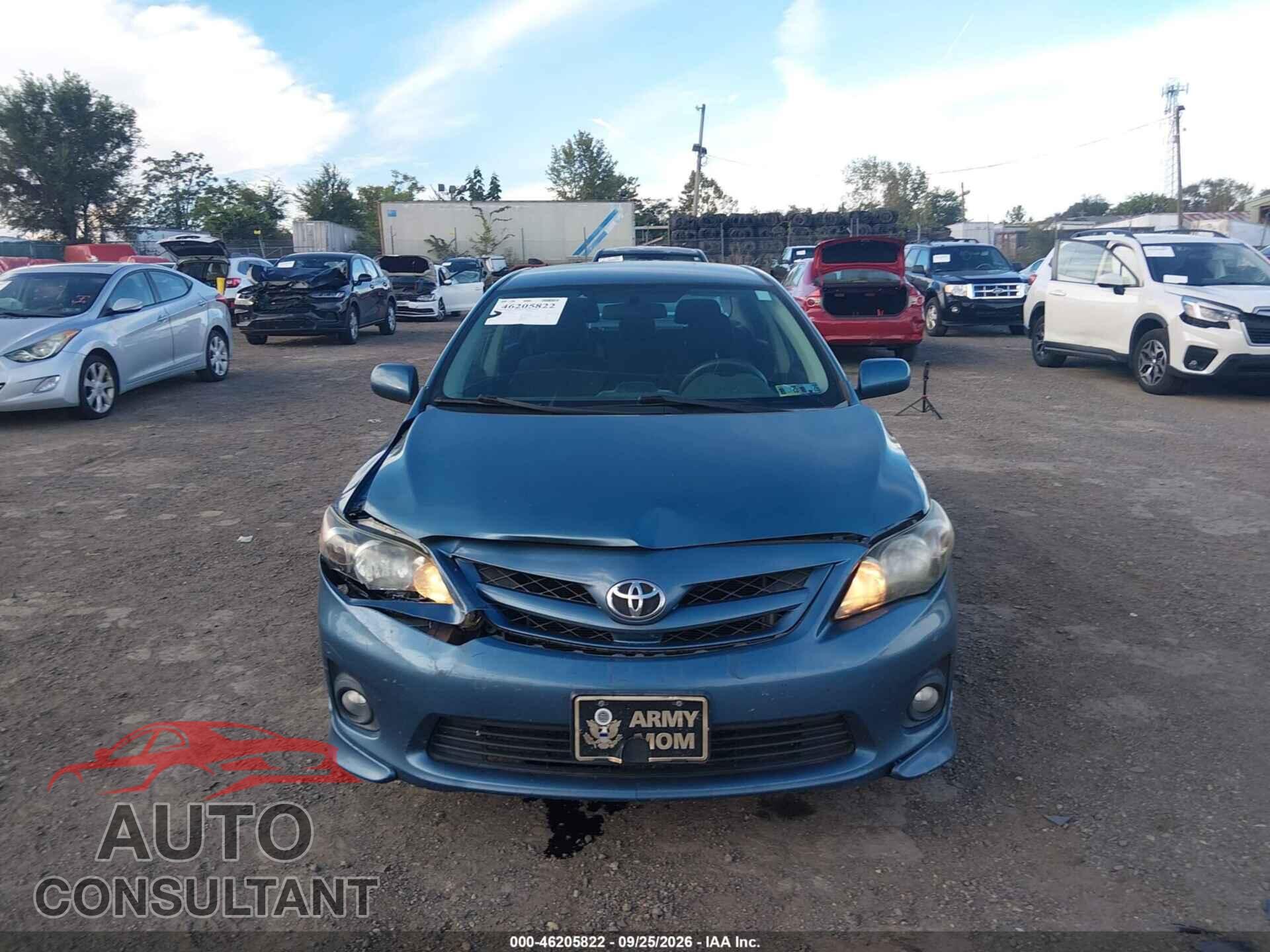 TOYOTA COROLLA 2012 - 5YFBU4EEXCP061312