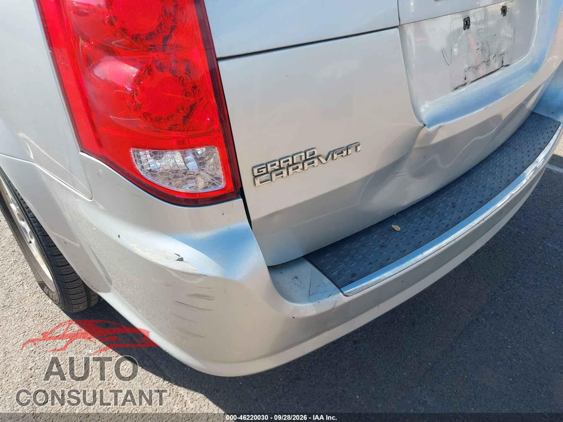 DODGE GRAND CARAVAN 2011 - 2D4RN3DG2BR752473