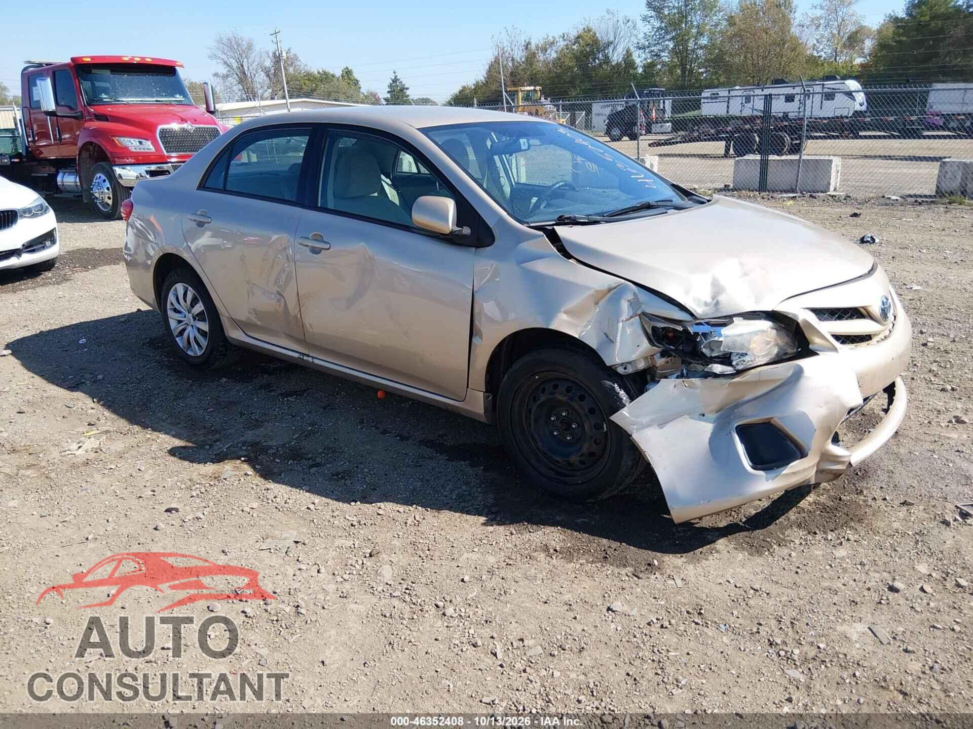TOYOTA COROLLA 2012 - 2T1BU4EE2CC762314