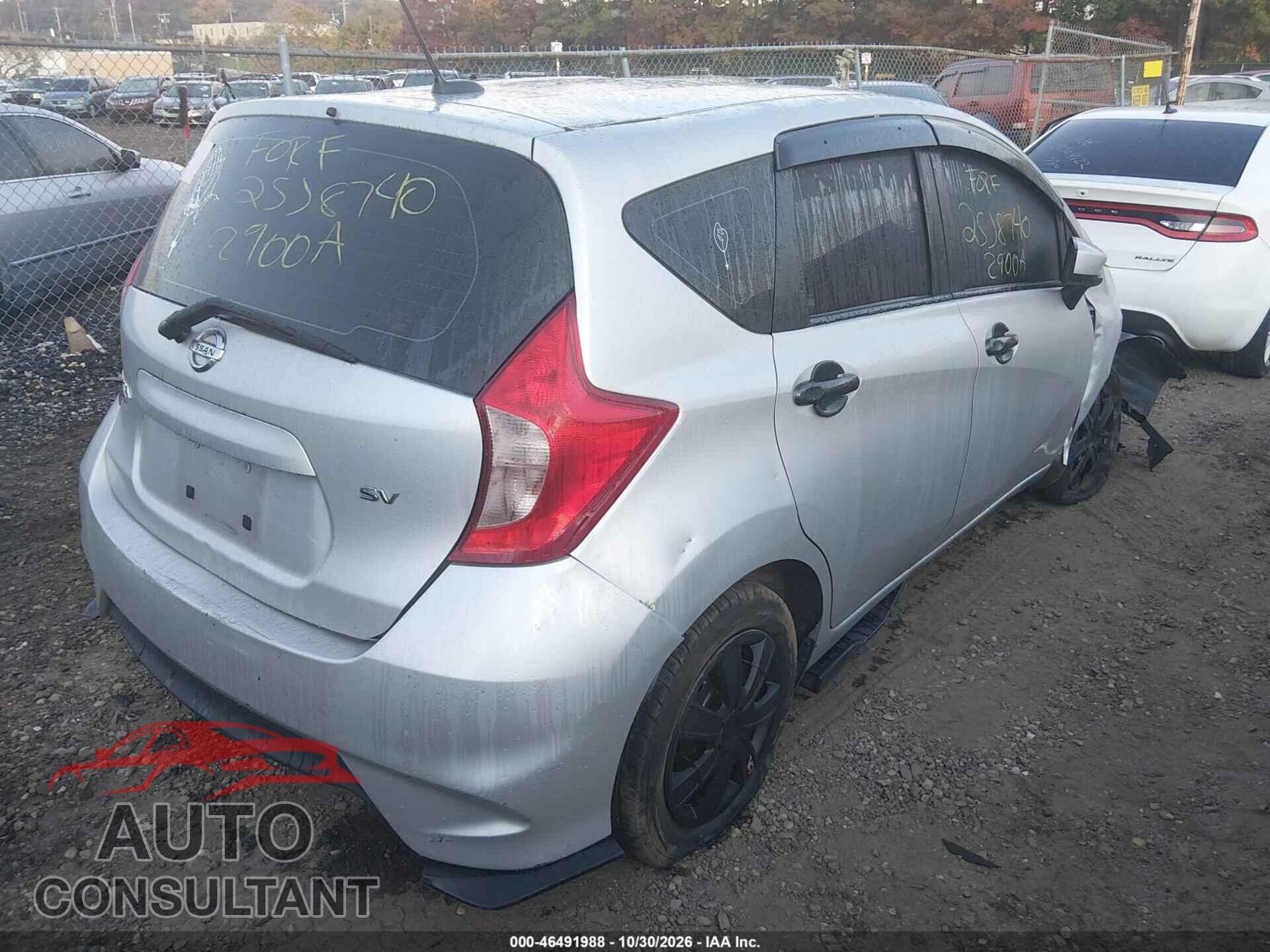 NISSAN VERSA NOTE 2017 - 3N1CE2CP4HL363602