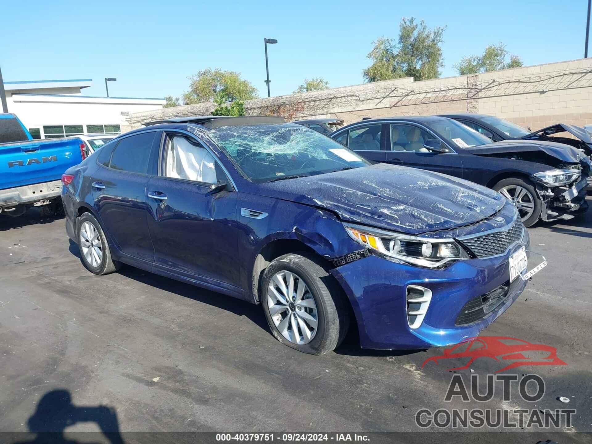 KIA OPTIMA 2017 - 5XXGU4L35HG158425