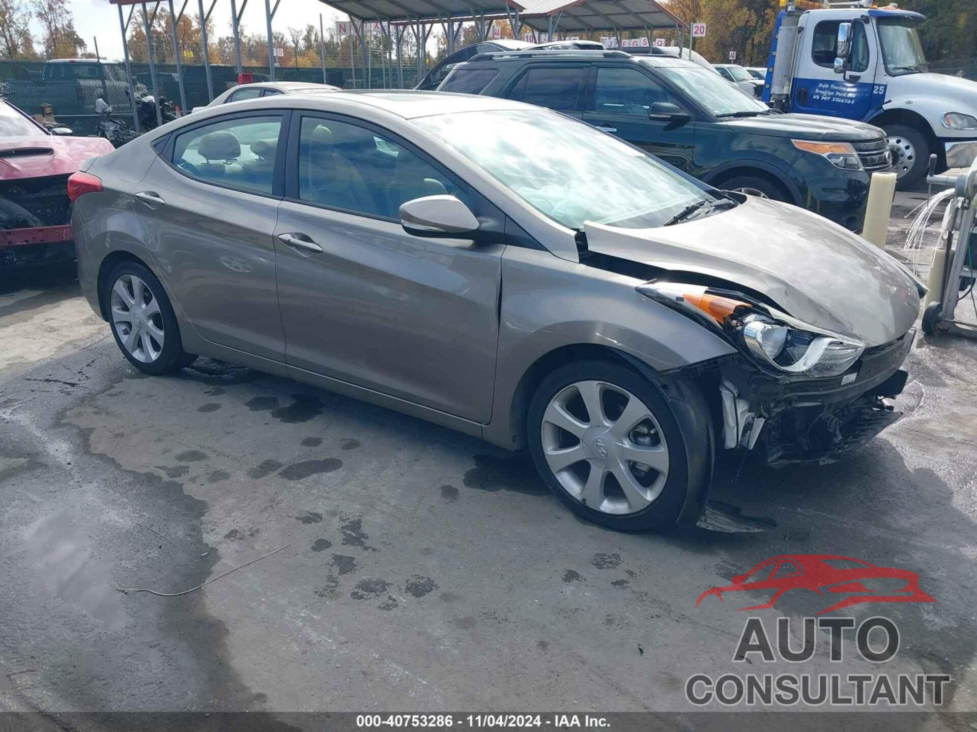 HYUNDAI ELANTRA 2013 - 5NPDH4AE6DH208002