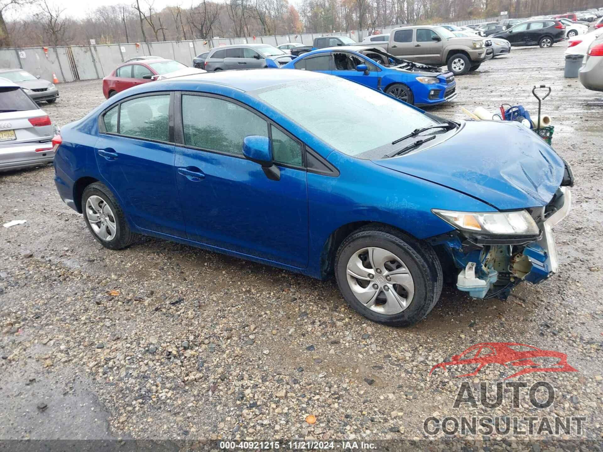 HONDA CIVIC 2013 - 2HGFB2F57DH592373