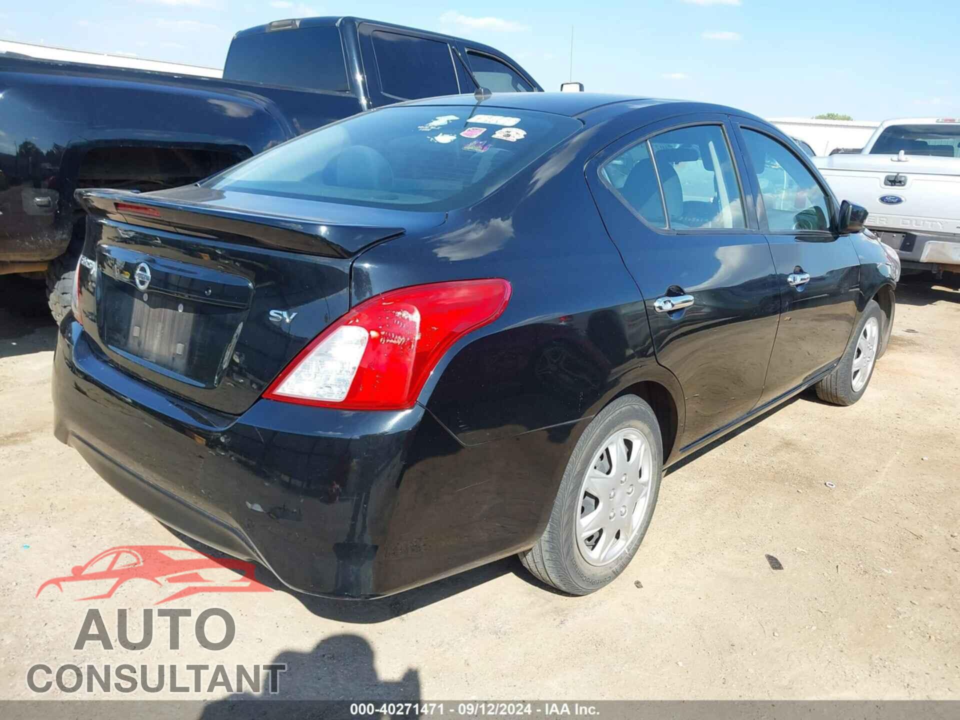 NISSAN VERSA 2019 - 3N1CN7AP3KL873396