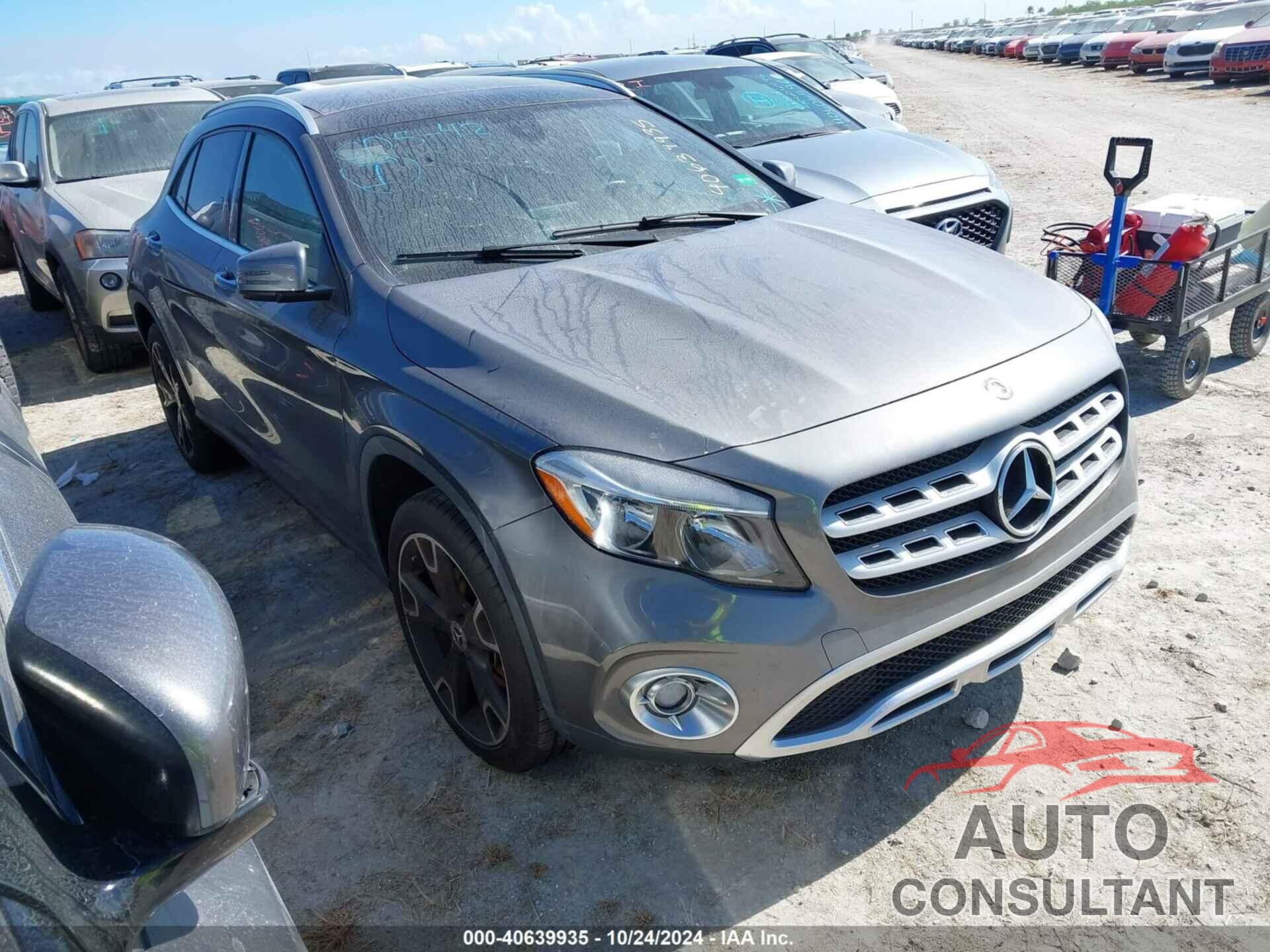 MERCEDES-BENZ GLA 250 2018 - WDCTG4EB8JJ498416