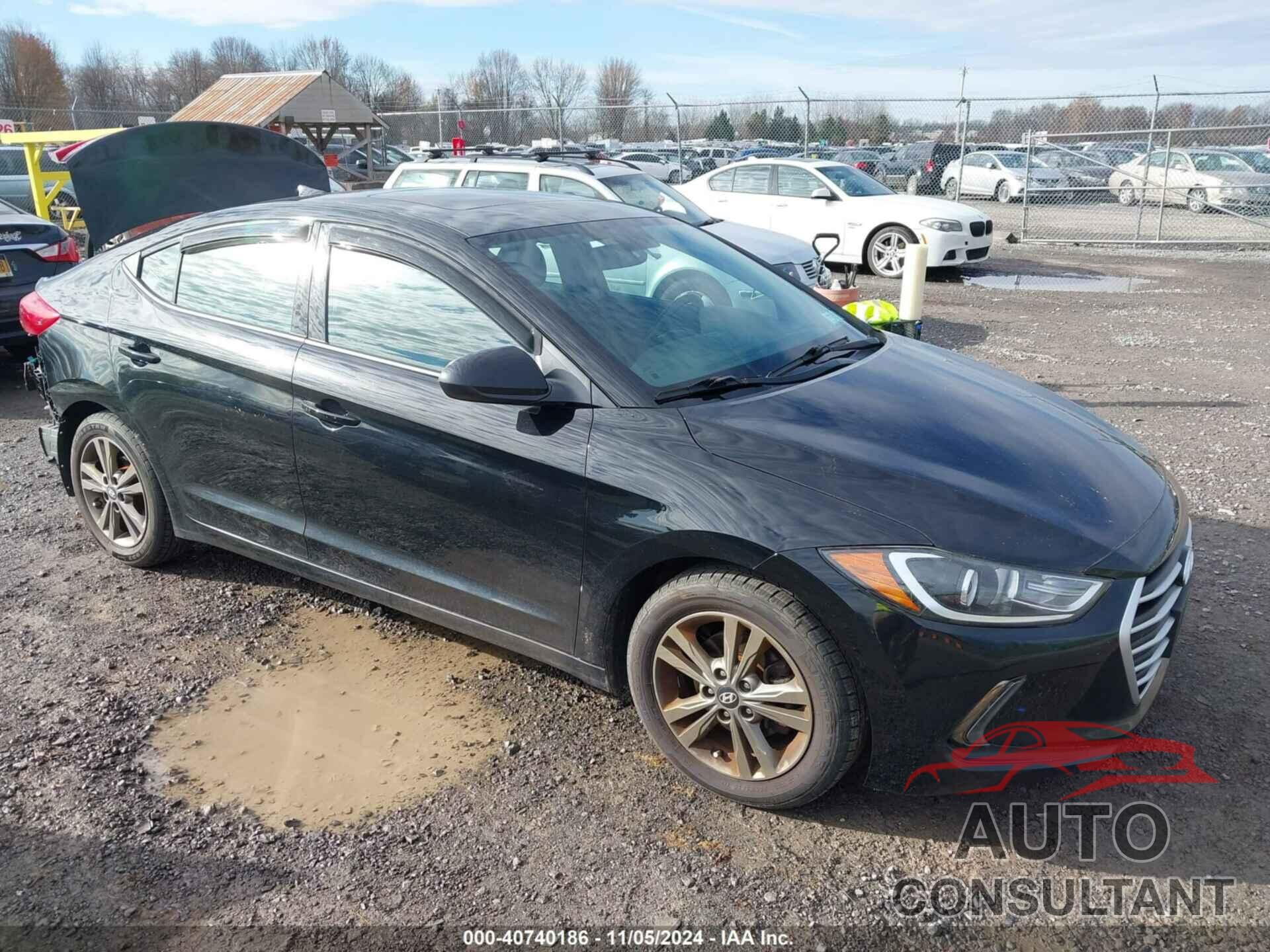 HYUNDAI ELANTRA 2018 - 5NPD84LF9JH286307