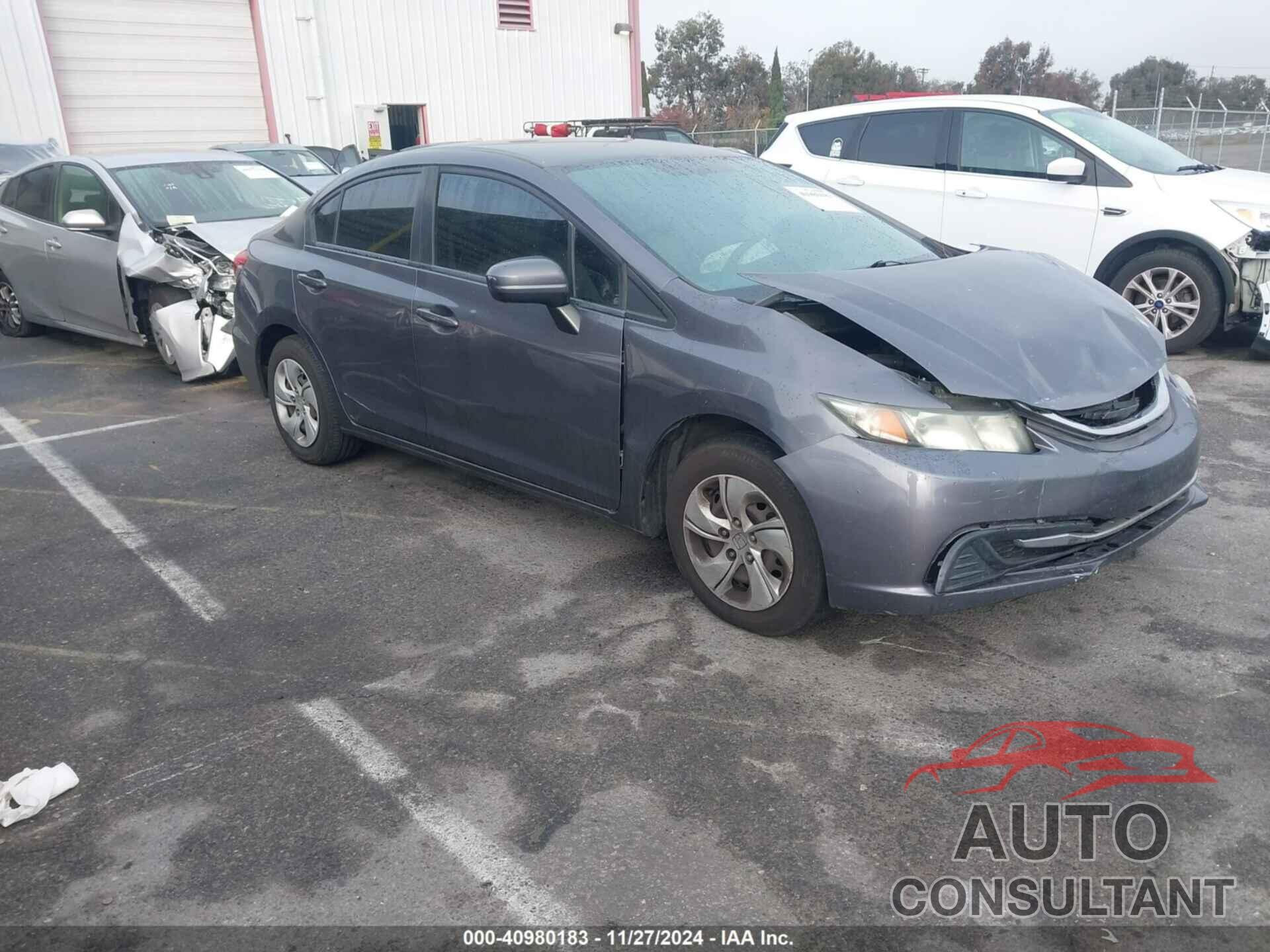 HONDA CIVIC 2014 - 2HGFB2F51EH555319