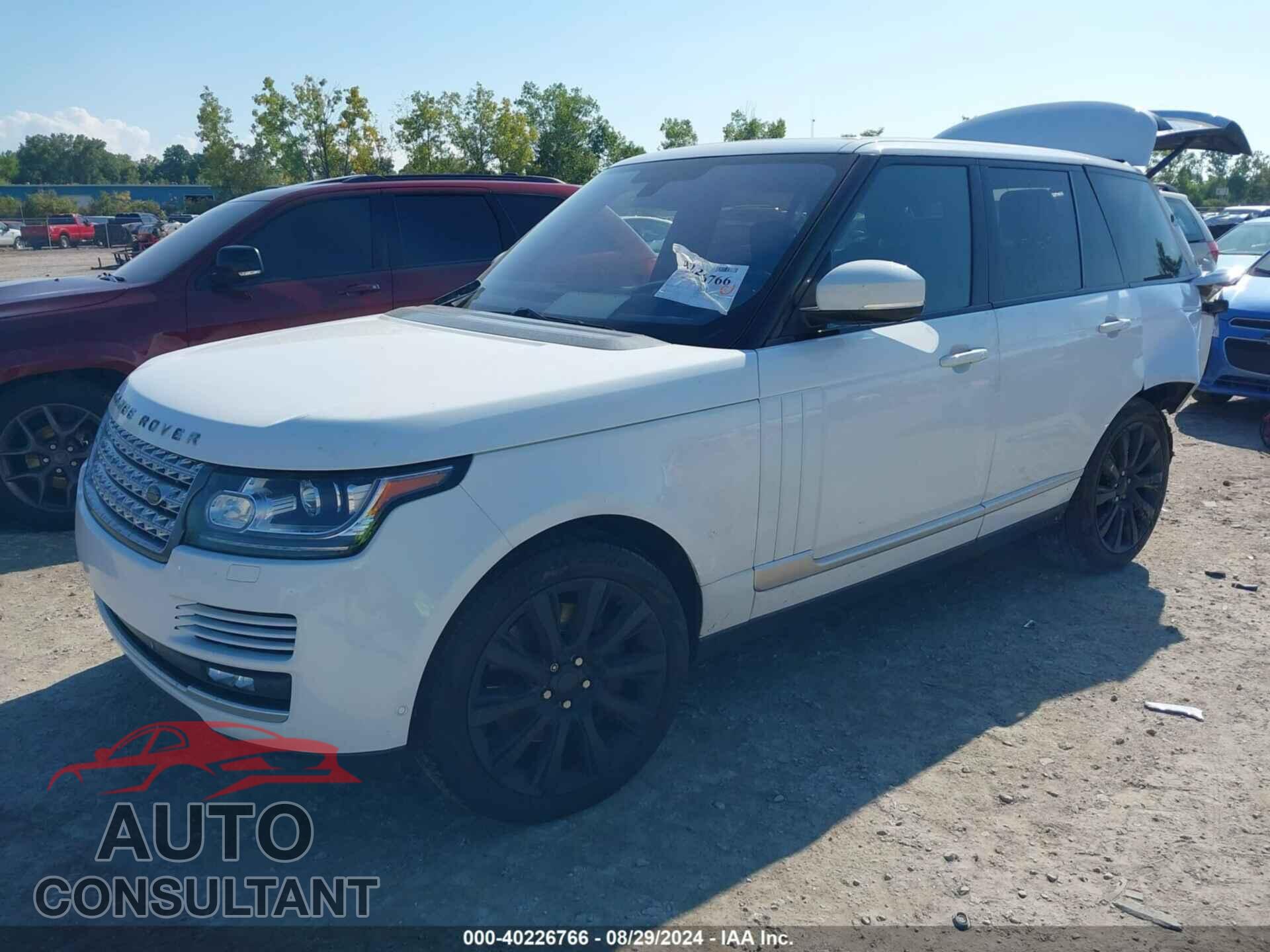 LAND ROVER RANGE ROVER 2016 - SALGS2EF4GA305435