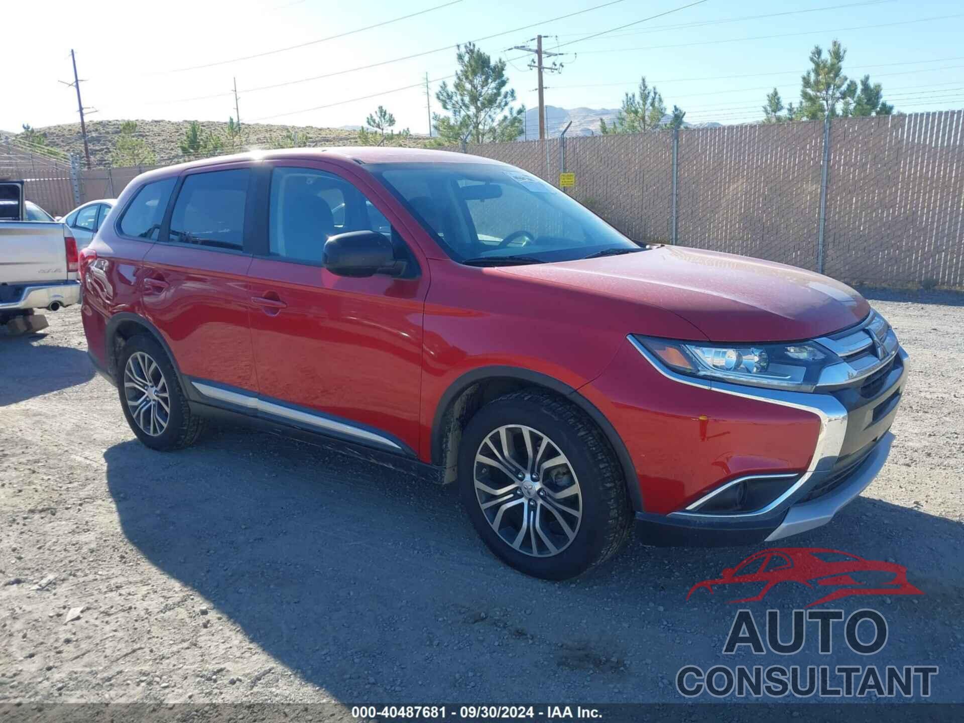 MITSUBISHI OUTLANDER 2017 - JA4AZ2A33HZ041805