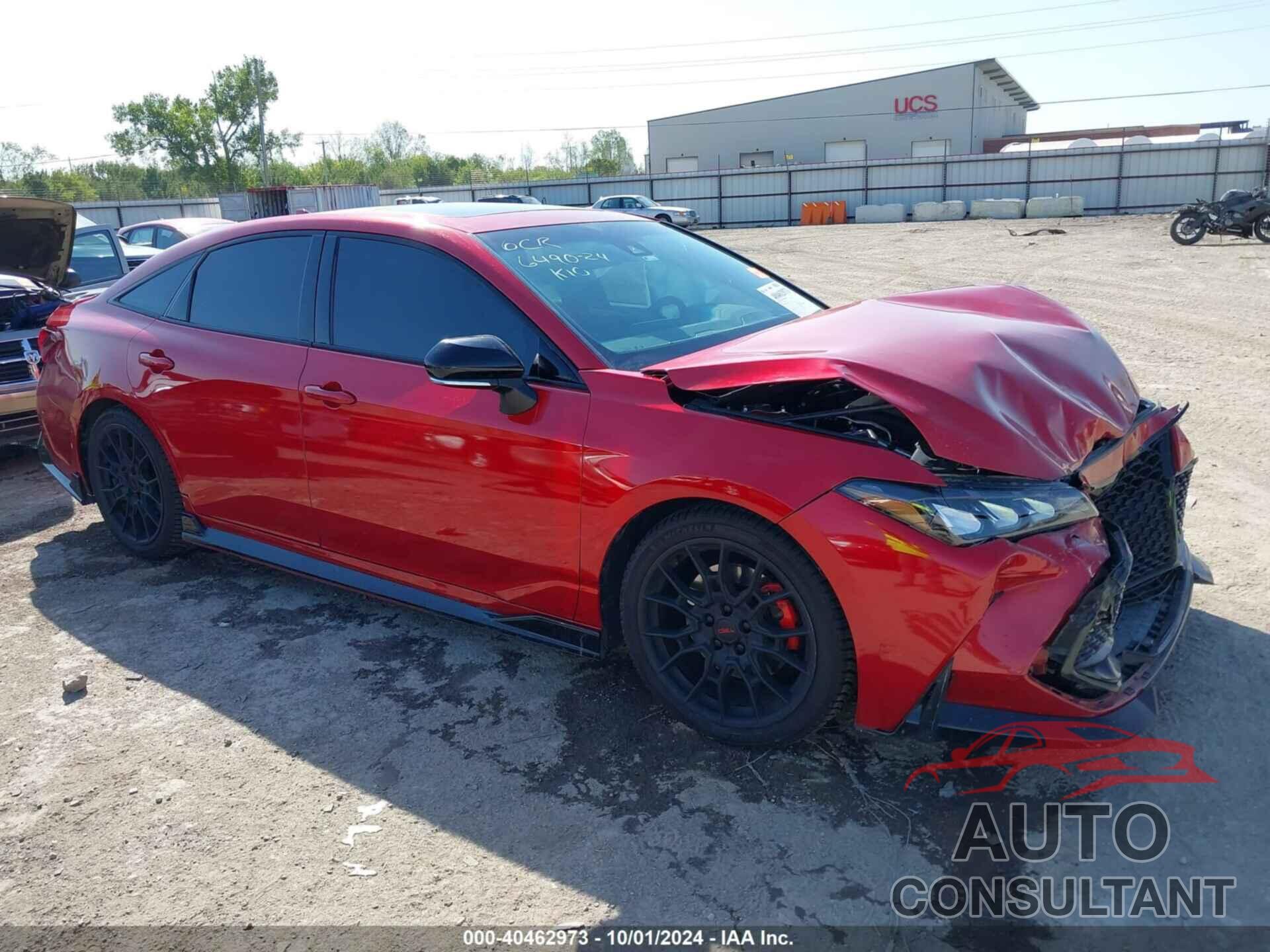 TOYOTA AVALON 2020 - 4T1FZ1FB7LU054709