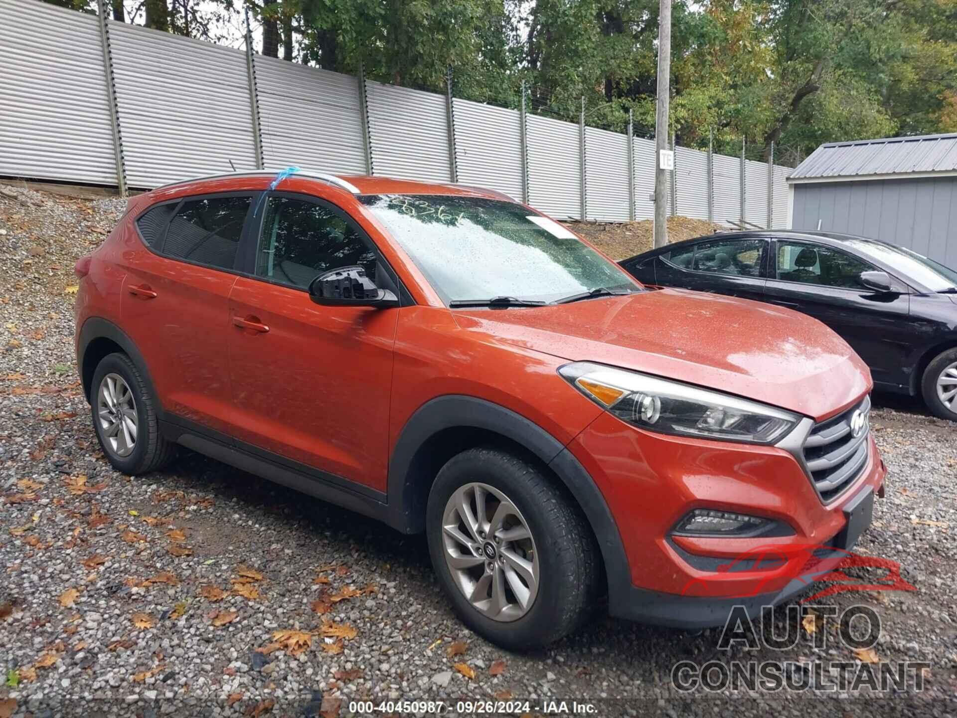 HYUNDAI TUCSON 2016 - KM8J33A49GU118366