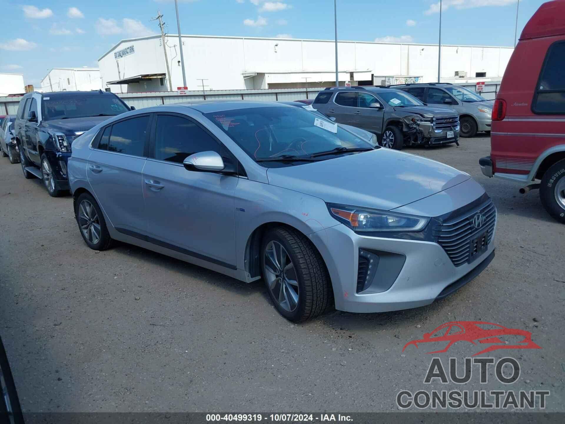 HYUNDAI IONIQ HYBRID 2018 - KMHC05LC7JU063974