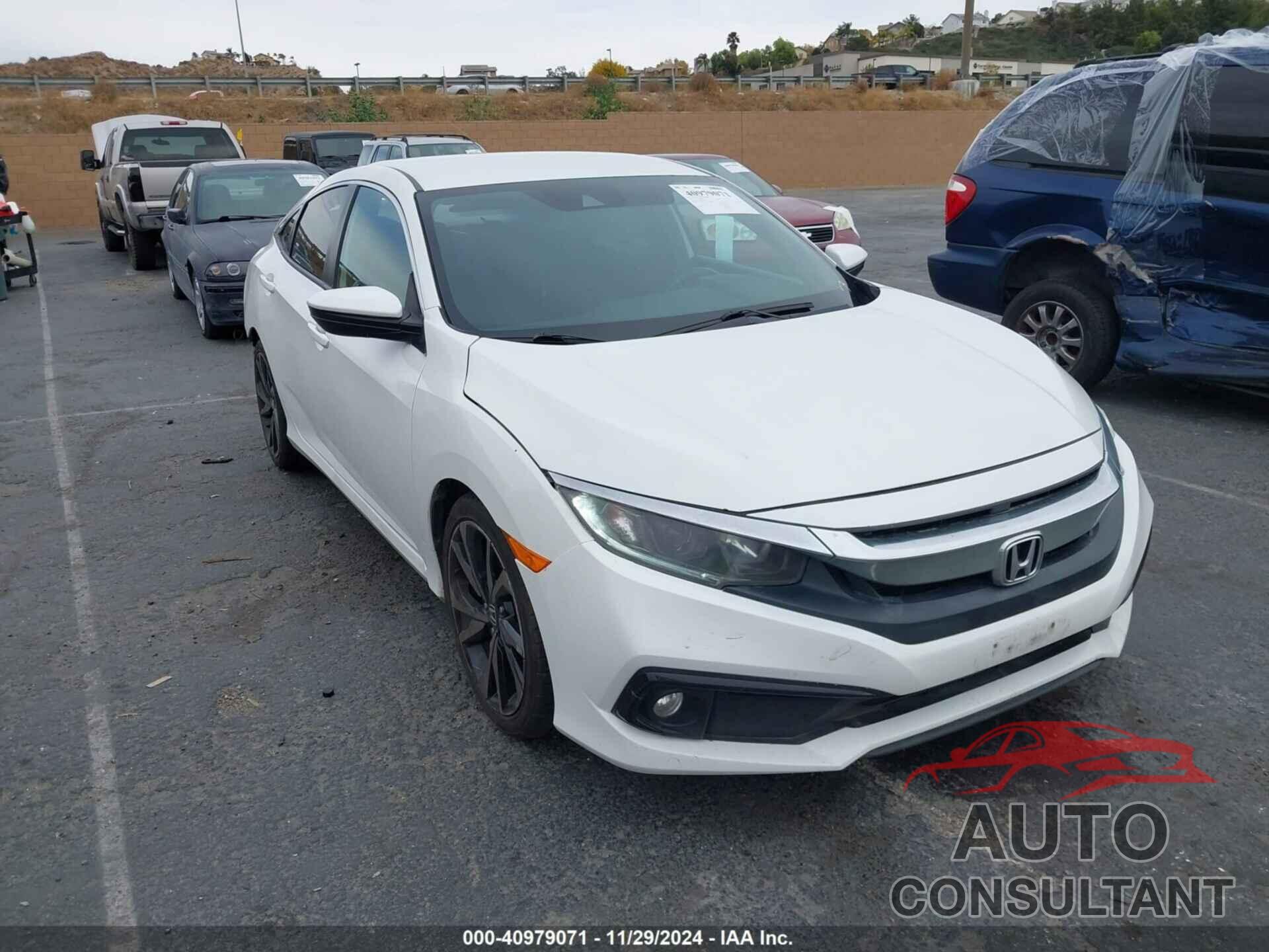 HONDA CIVIC 2019 - 2HGFC2F84KH513262