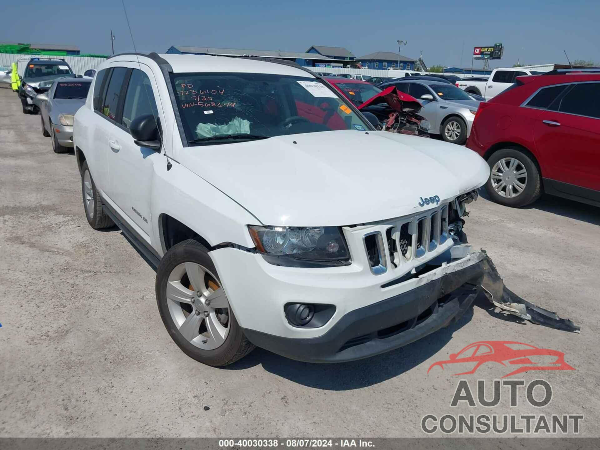 JEEP COMPASS 2016 - 1C4NJCBA3GD568644