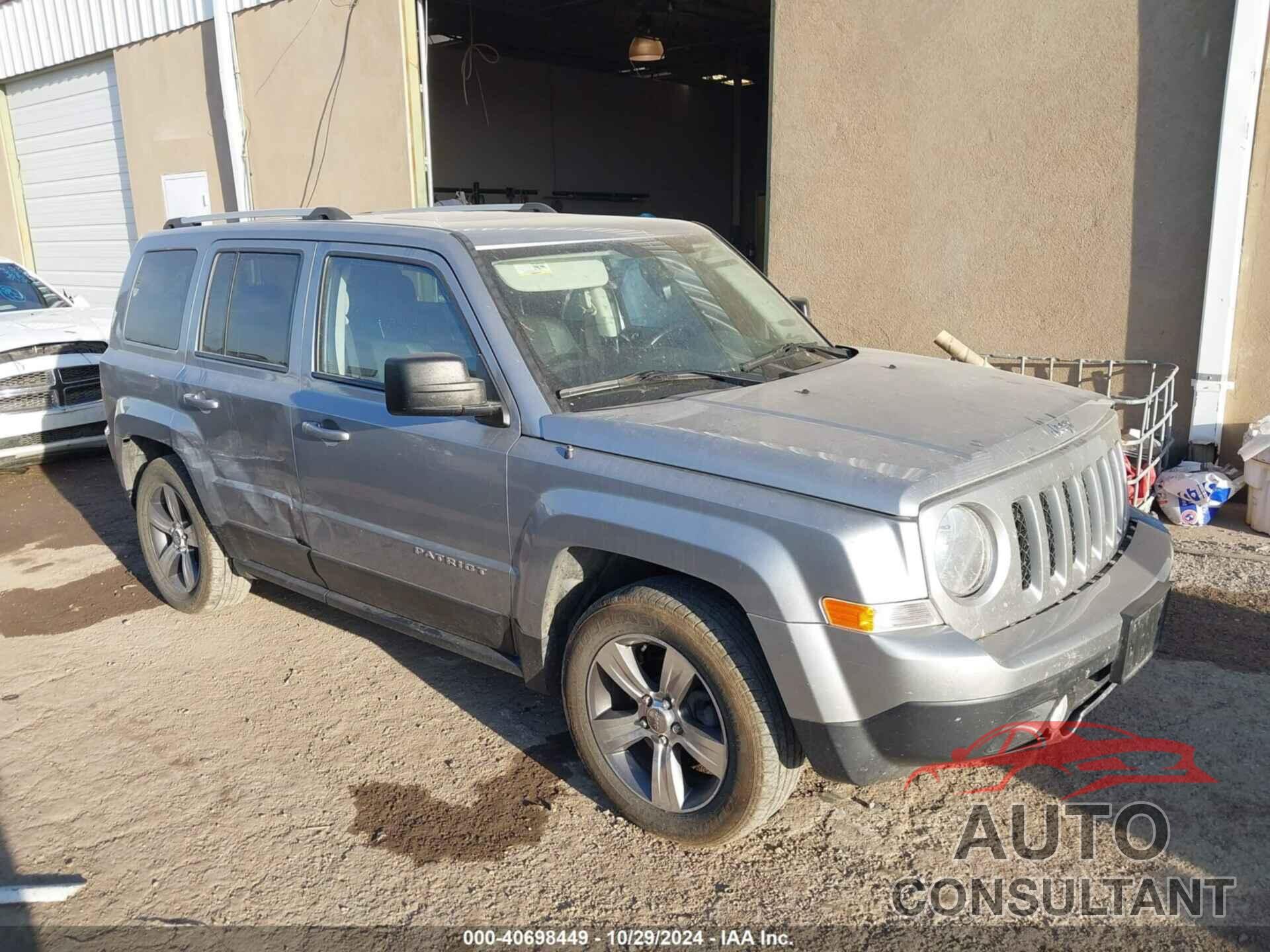 JEEP PATRIOT 2017 - 1C4NJPFA7HD209381