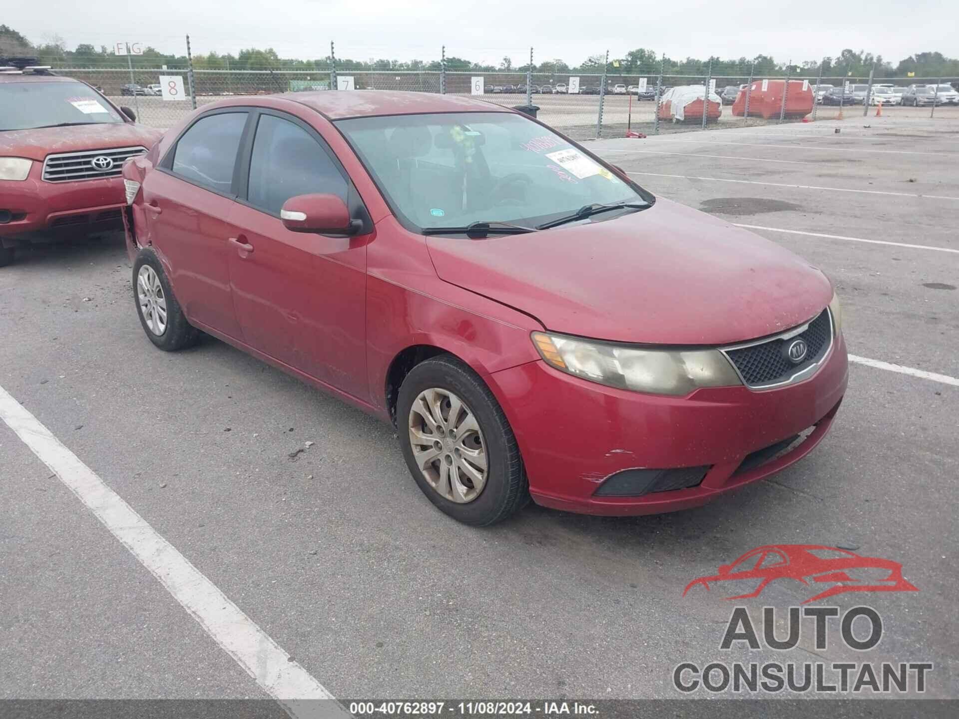 KIA FORTE 2010 - KNAFU4A21A5056245