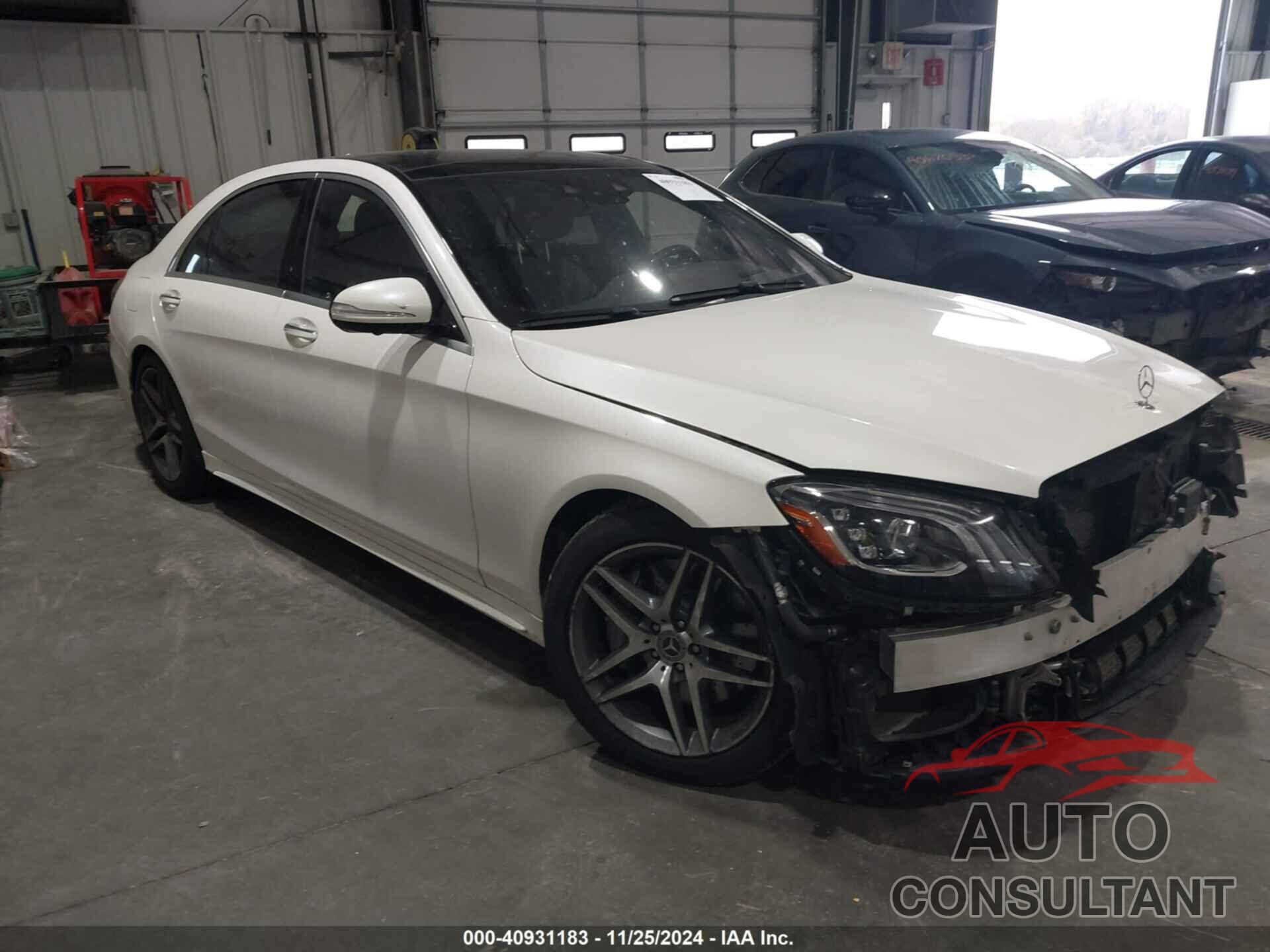 MERCEDES-BENZ S 560 2018 - WDDUG8GB6JA377114