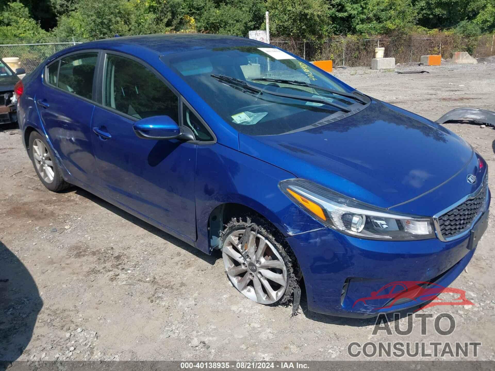 KIA FORTE 2017 - 3KPFL4A73HE121192