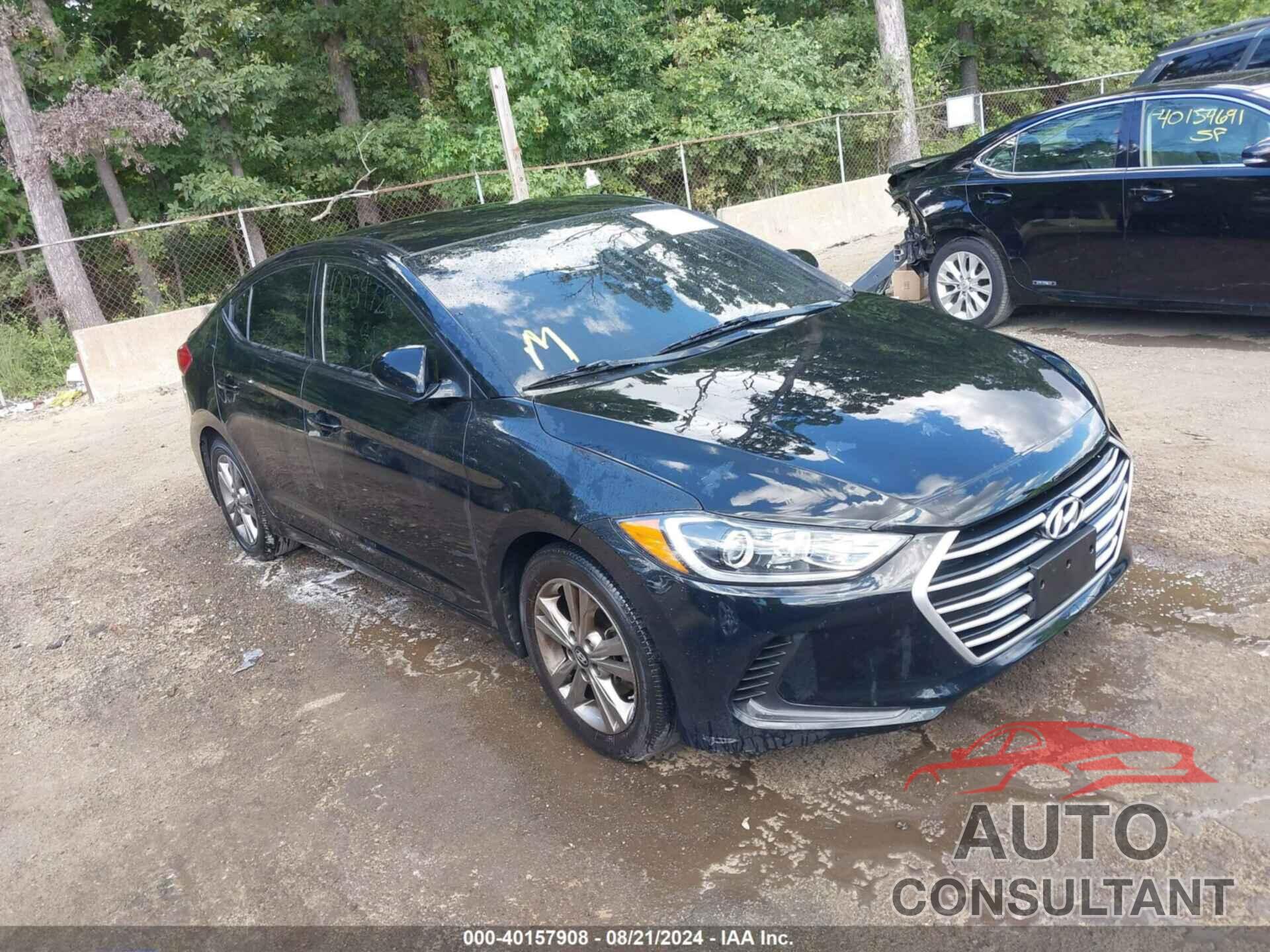 HYUNDAI ELANTRA 2018 - 5NPD84LF4JH352410