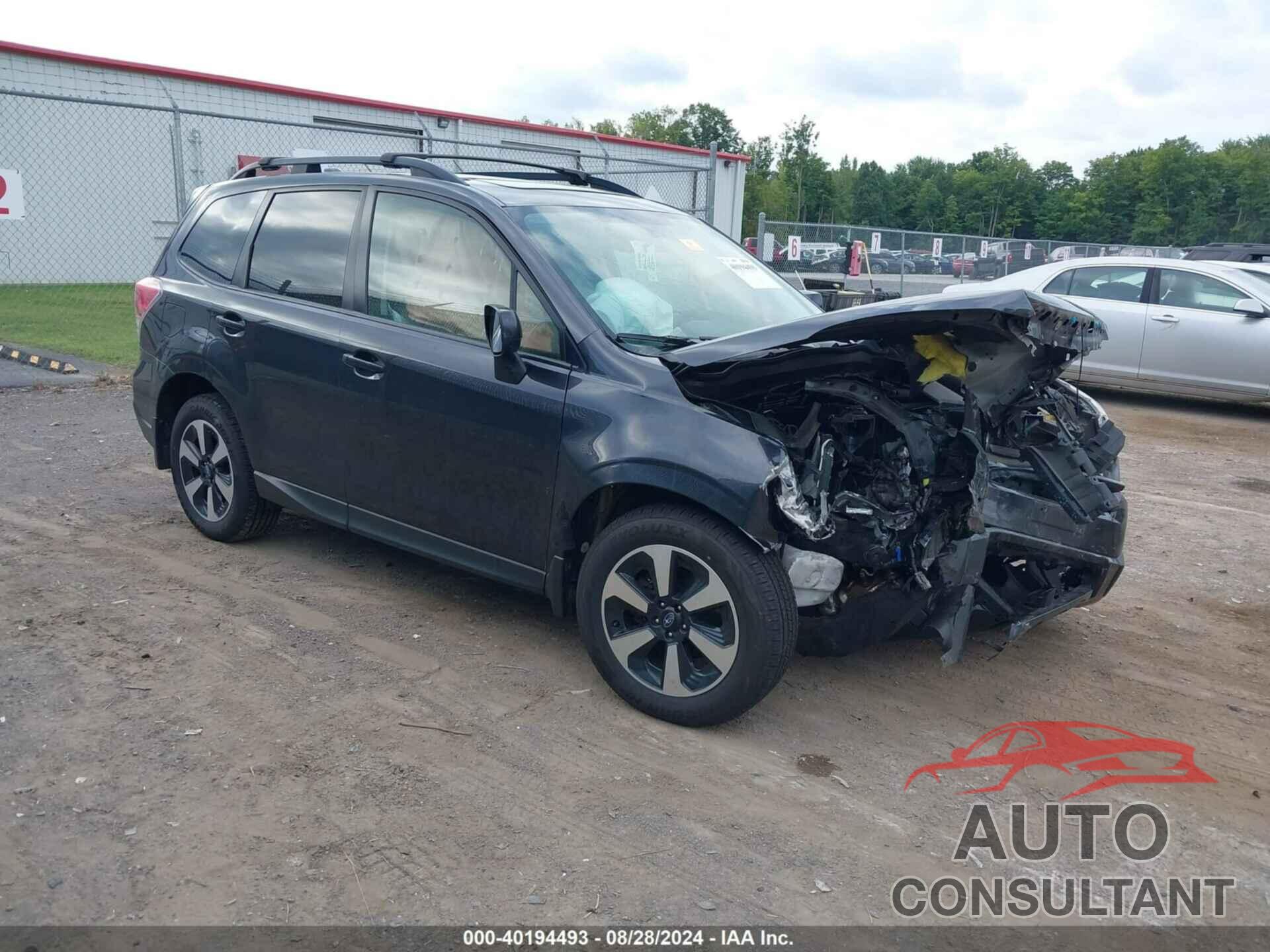 SUBARU FORESTER 2018 - JF2SJAGC6JH583660