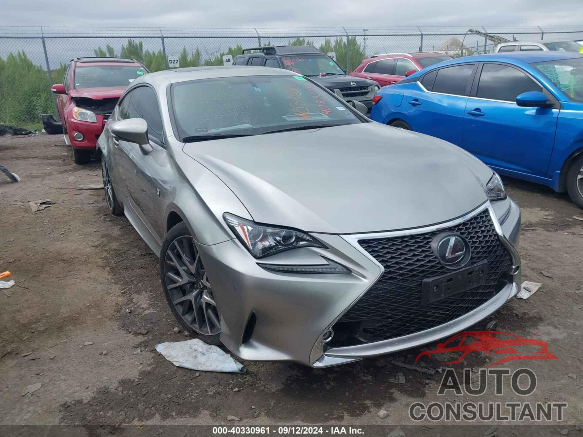 LEXUS RC 350 2017 - JTHHE5BC9H5017725