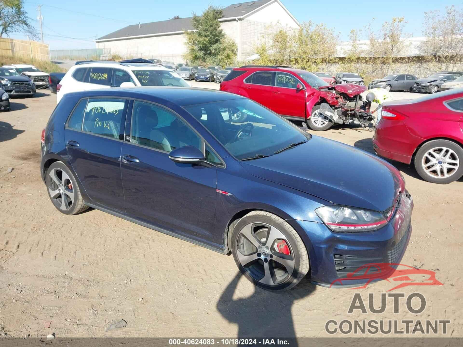 VOLKSWAGEN GOLF GTI 2016 - 3VW4T7AUXGM005536