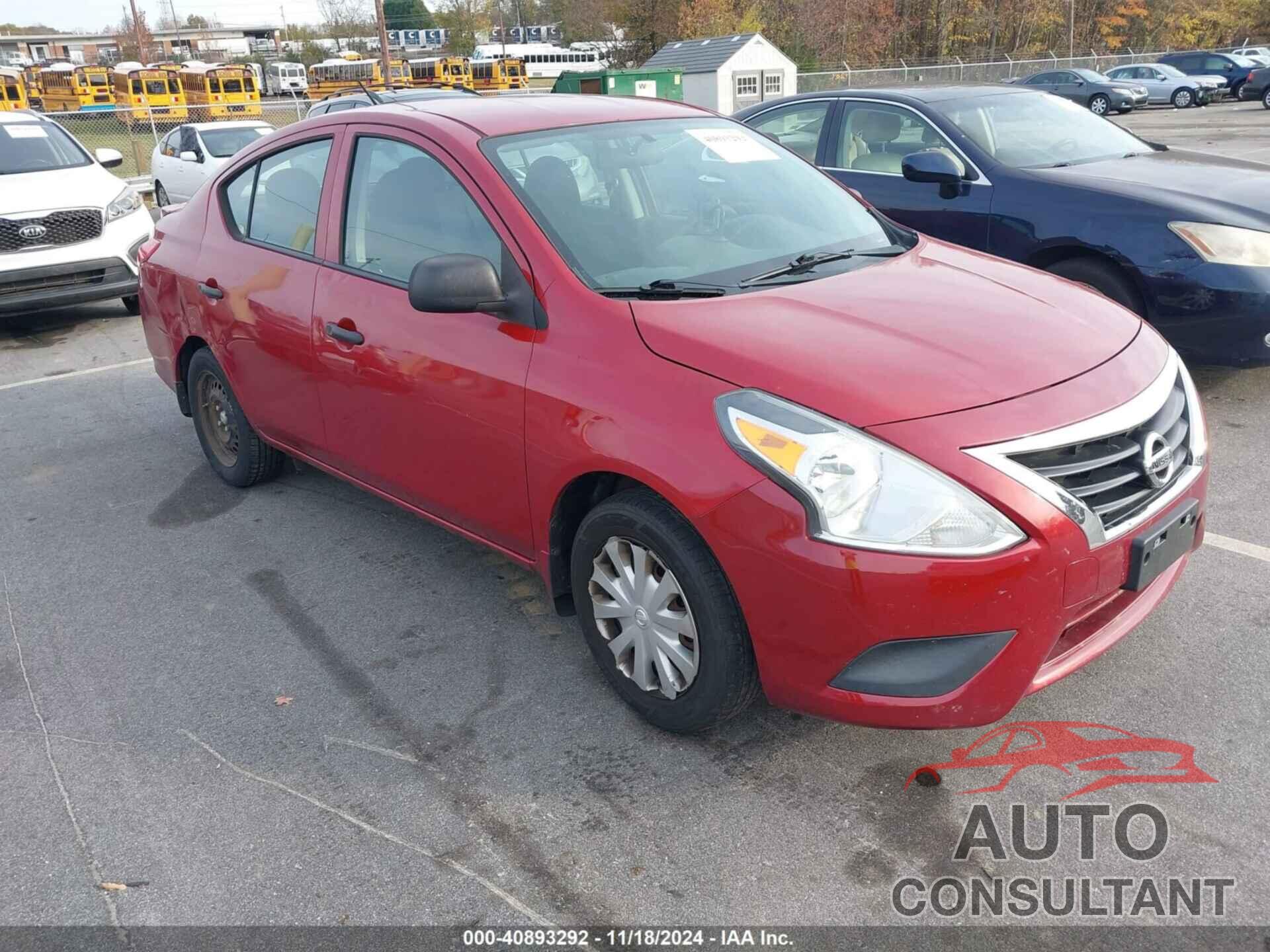 NISSAN VERSA 2015 - 3N1CN7APXFL918842